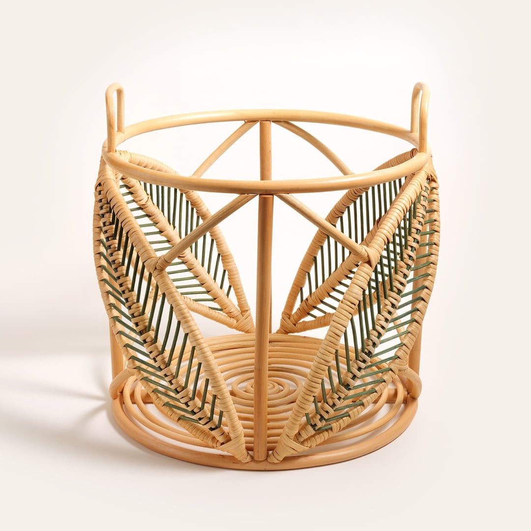 Java Rattan Sepet 40 Cm Natural