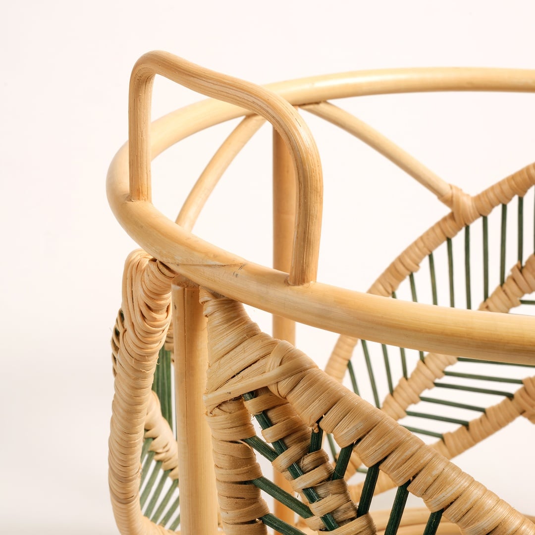 Java Rattan Sepet 40 Cm Natural