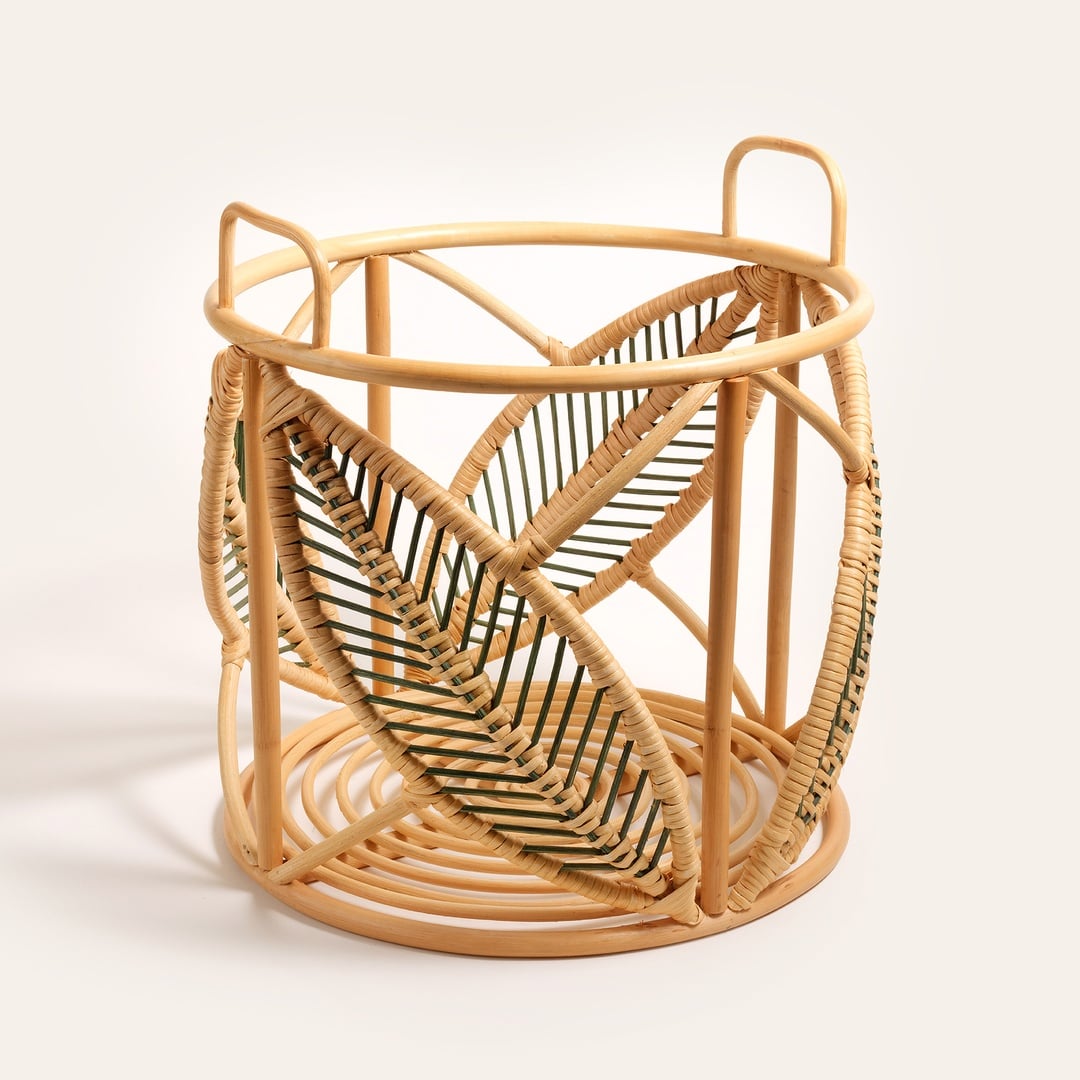 Java Rattan Sepet 40 Cm Natural