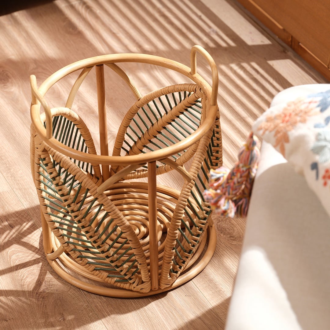 Java Rattan Sepet 40 Cm Natural