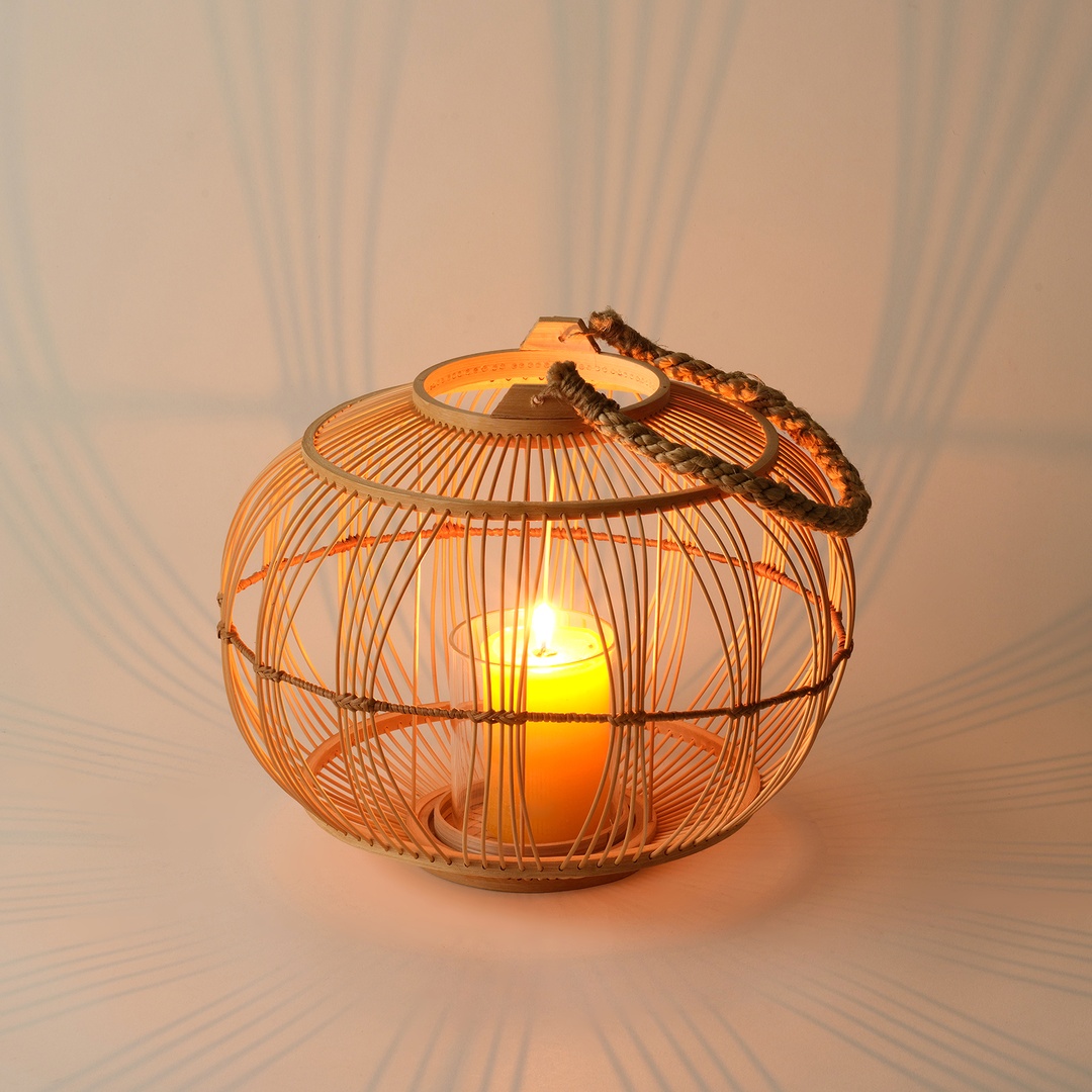 Tam Dao Deniz Çayırı Fener 30x12x23 Cm Natural