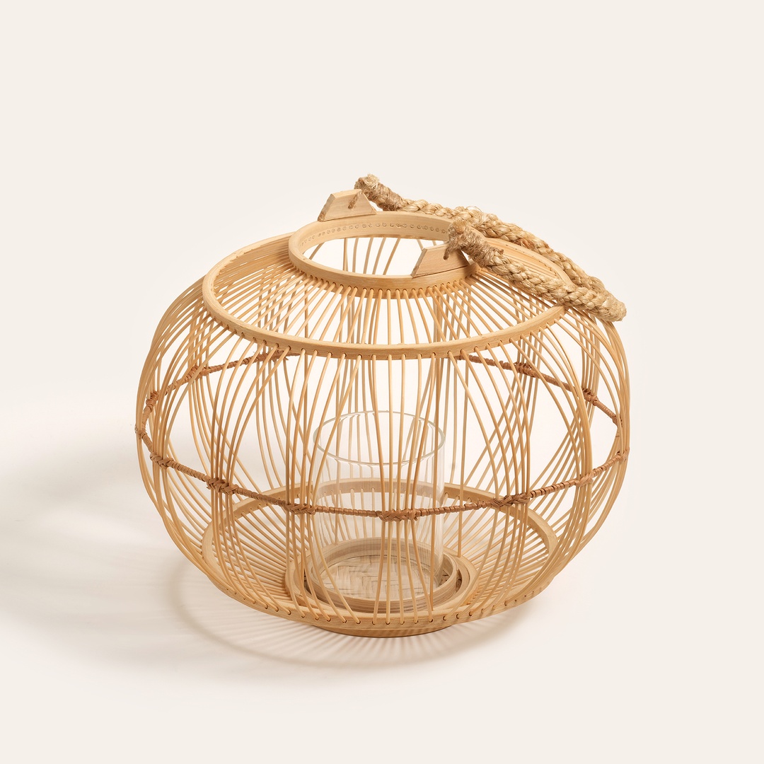 Tam Dao Deniz Çayırı Fener 30x12x23 Cm Natural