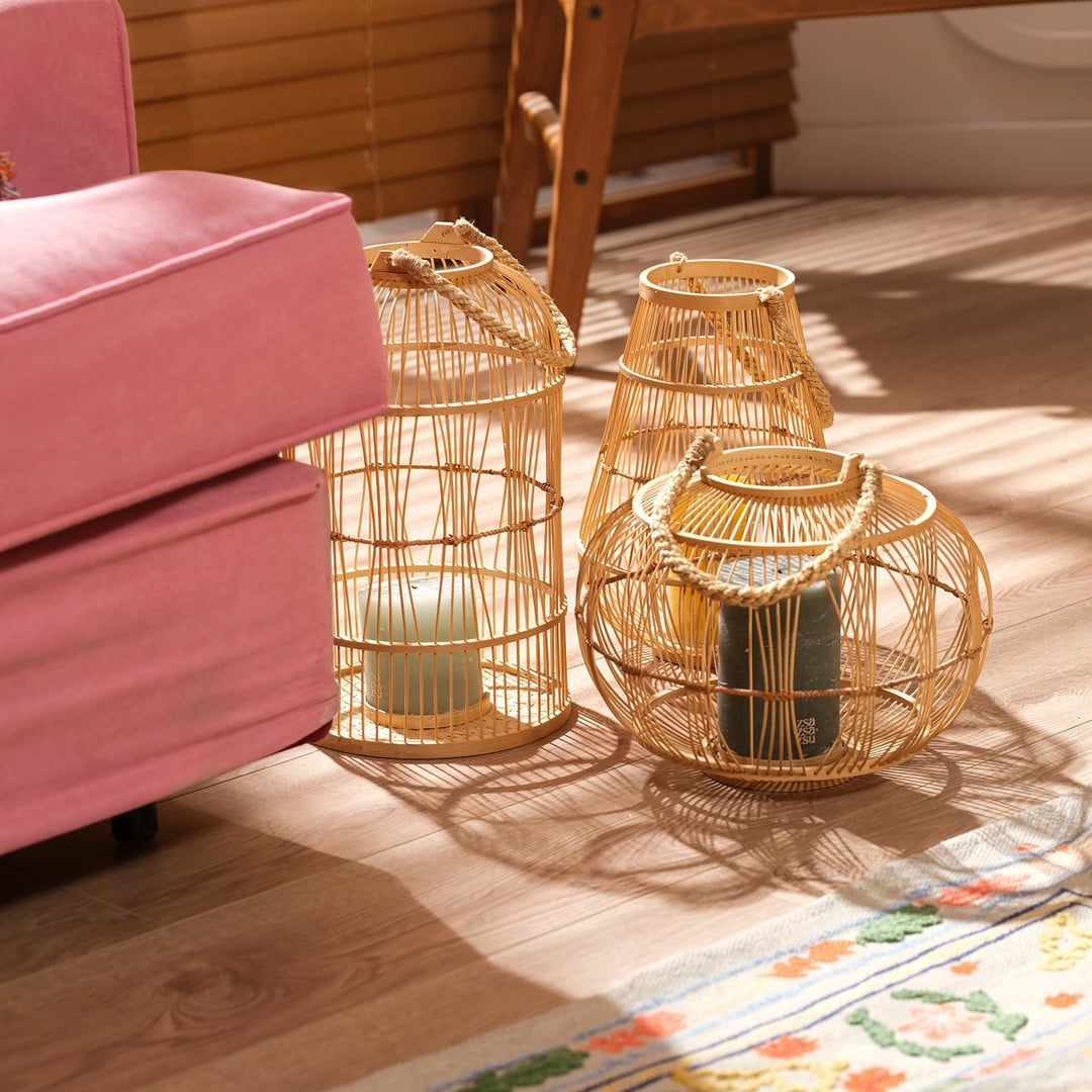 Tam Dao Deniz Çayırı Fener 22x11x35 Cm Natural