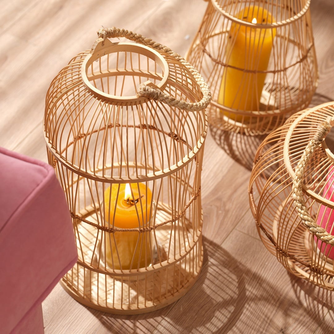 Tam Dao Deniz Çayırı Fener 22x11x35 Cm Natural