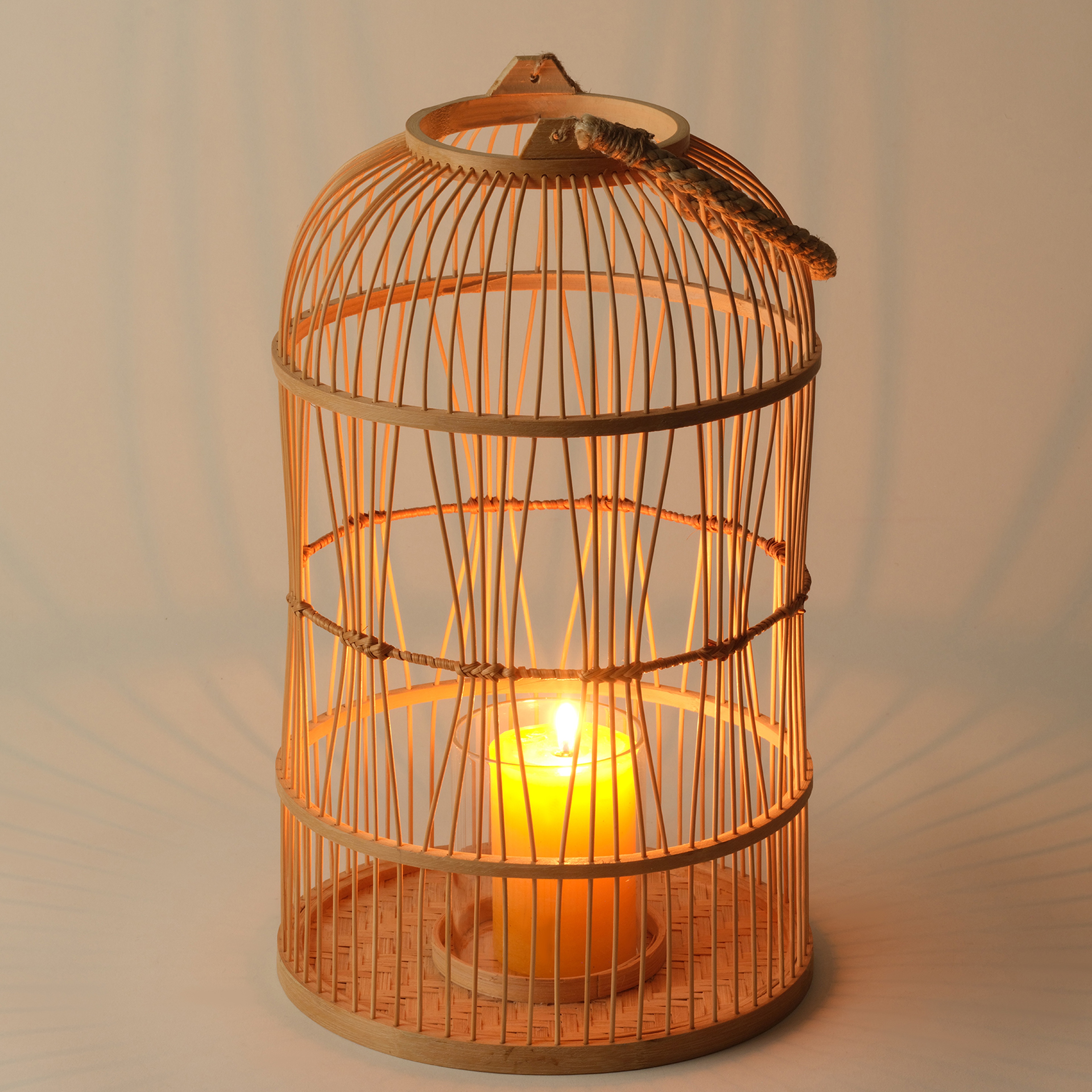 Tam Dao Deniz Çayırı Fener 22x11x35 Cm Natural