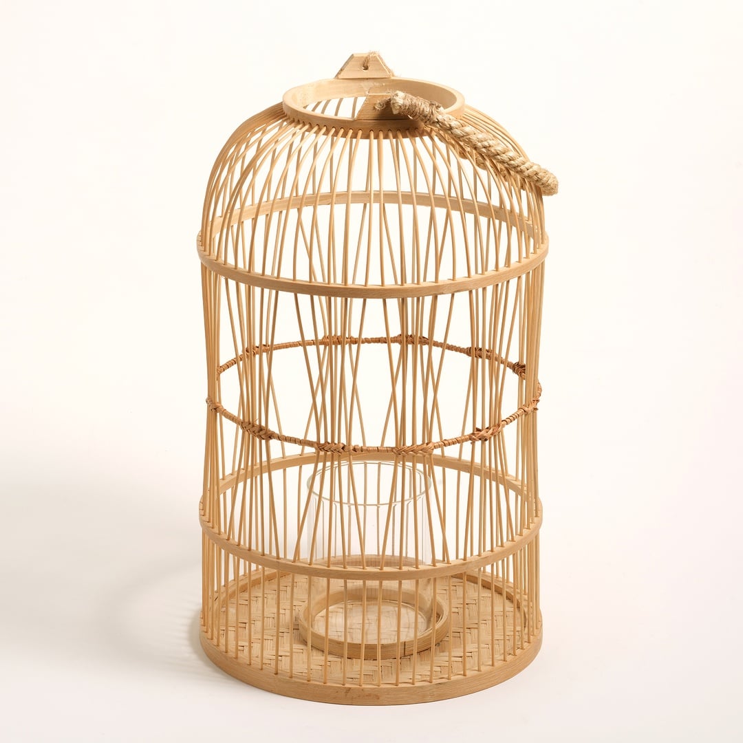 Tam Dao Deniz Çayırı Fener 22x11x35 Cm Natural