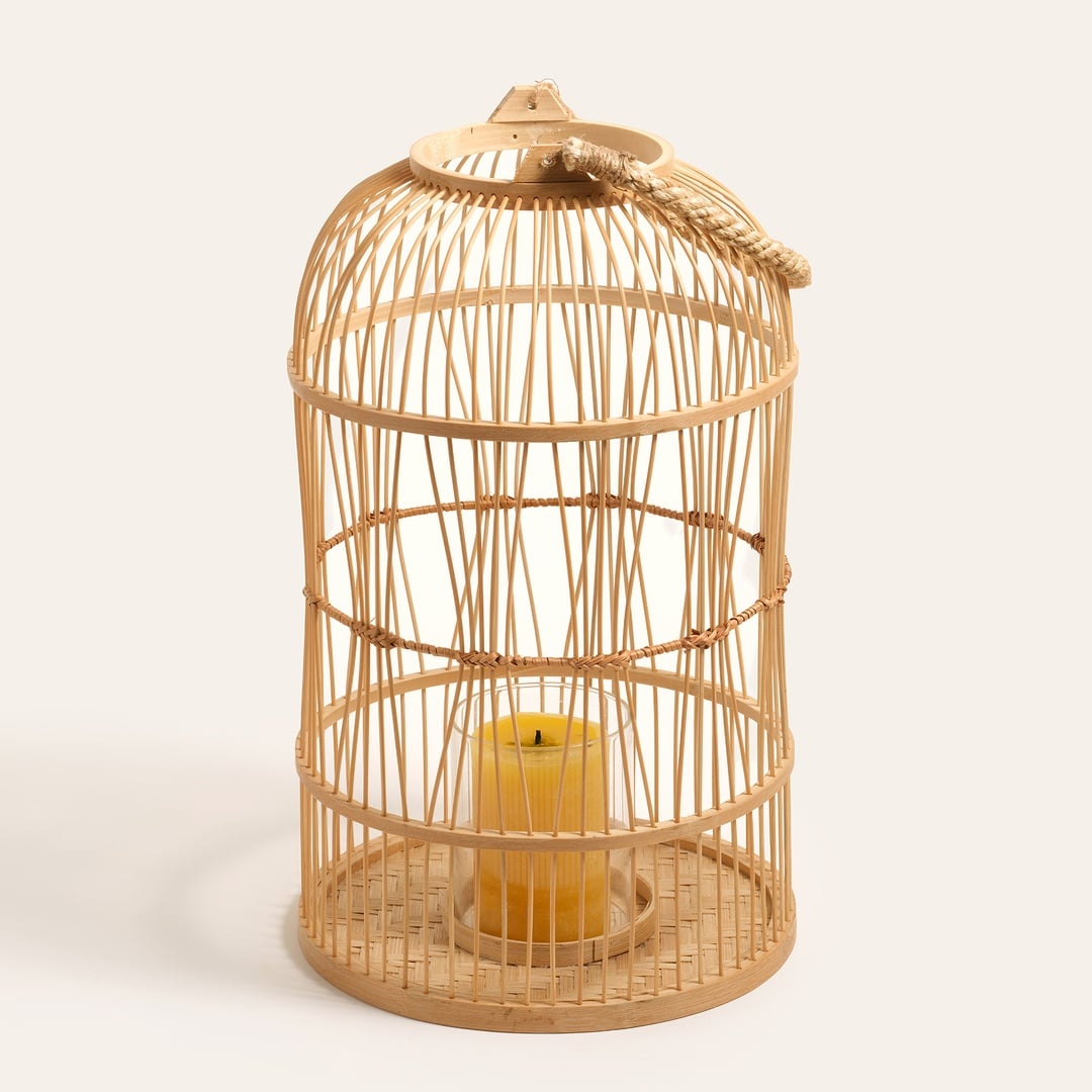 Tam Dao Deniz Çayırı Fener 22x11x35 Cm Natural