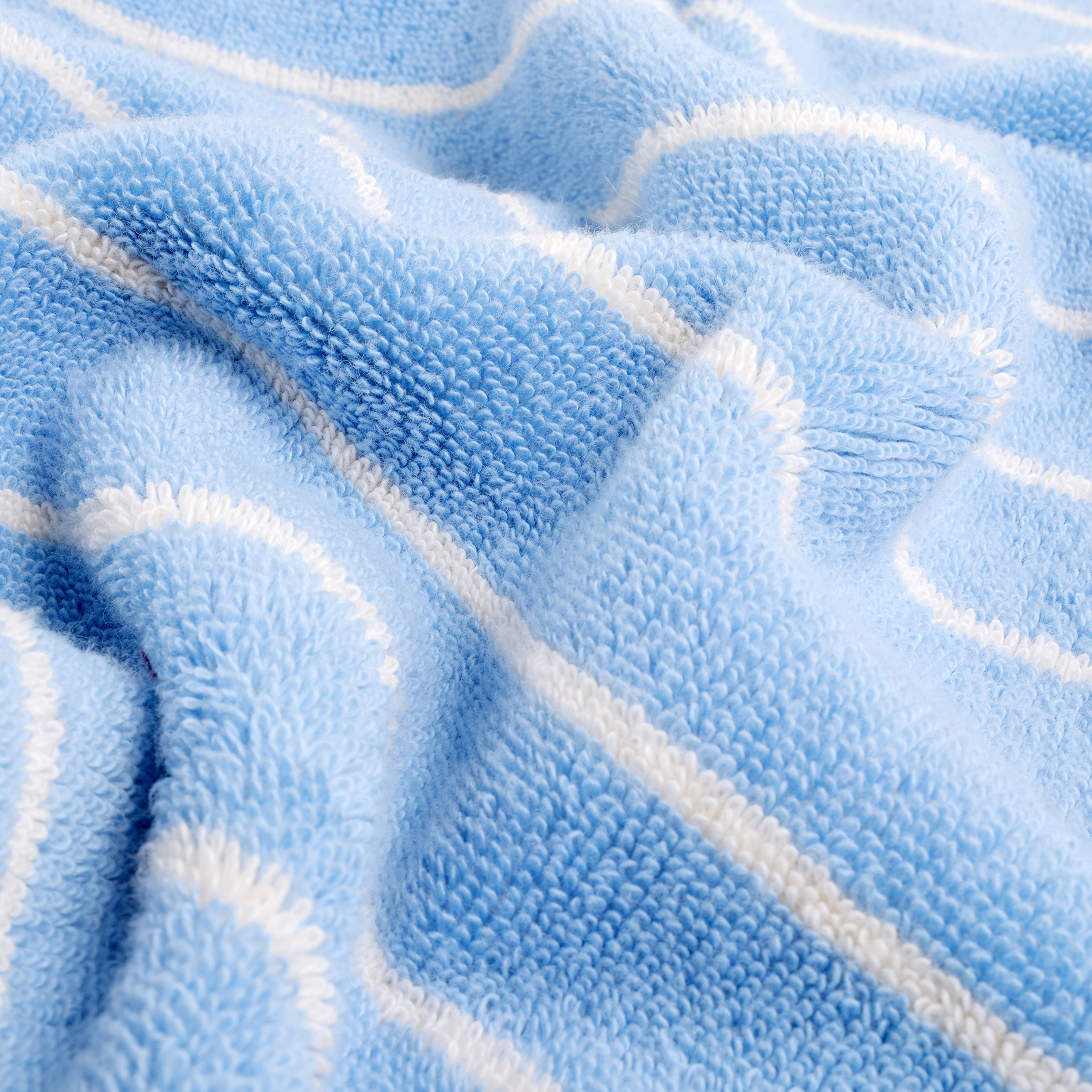 Solıd Mavi El Havlusu 30x50 Cm