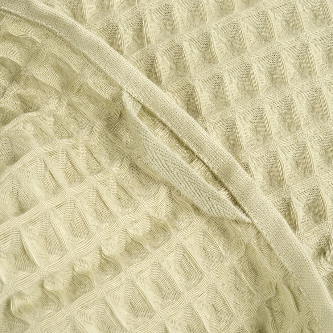 Solıd Waffle Pamuk Modal Pamuklu Yüz Havlusu 50x90 Cm Yeşil