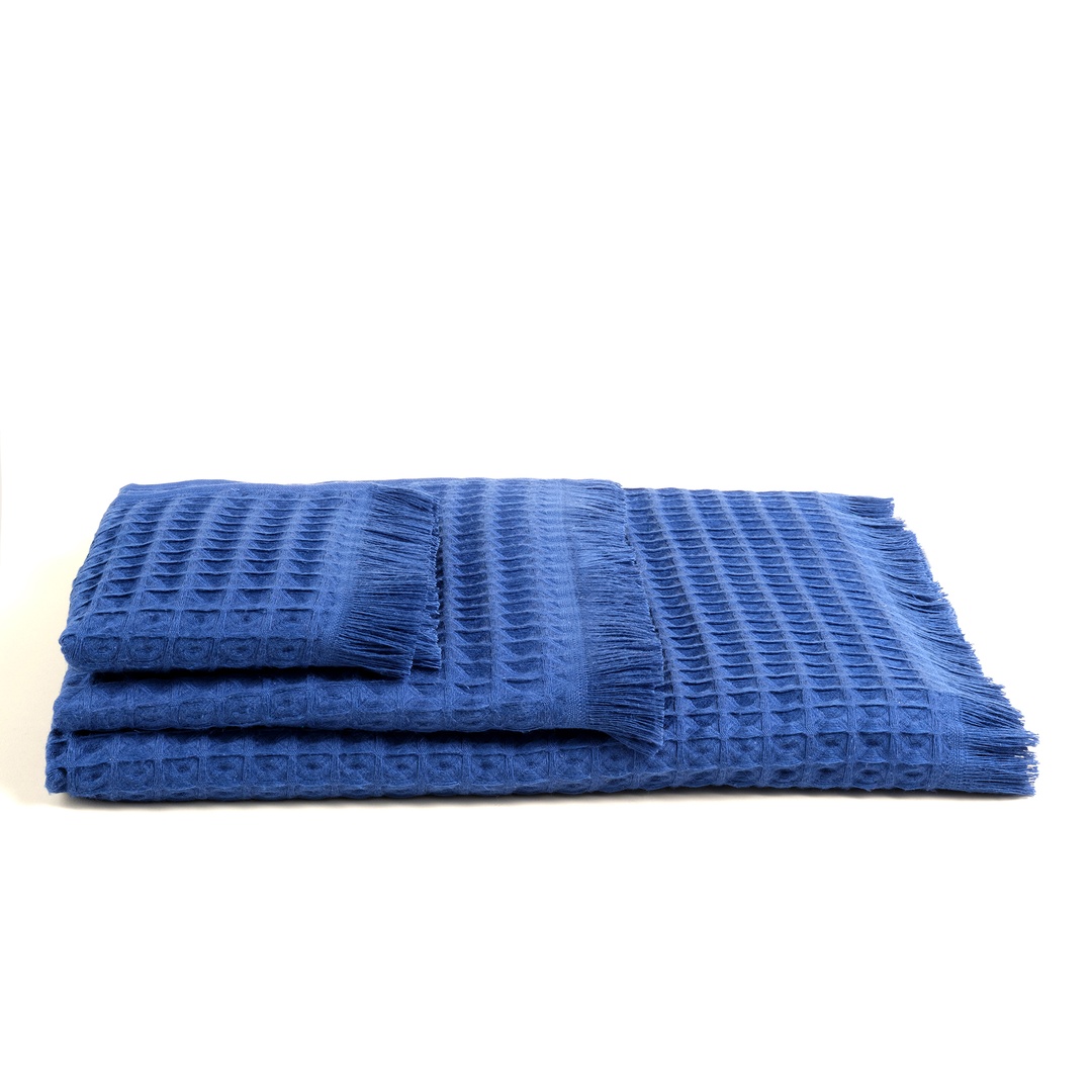 Solıd Koyu Mavi Banyo Havlusu 90x150 Cm