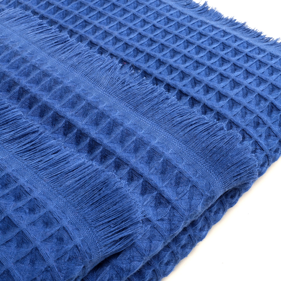 Solıd Koyu Mavi Banyo Havlusu 90x150 Cm