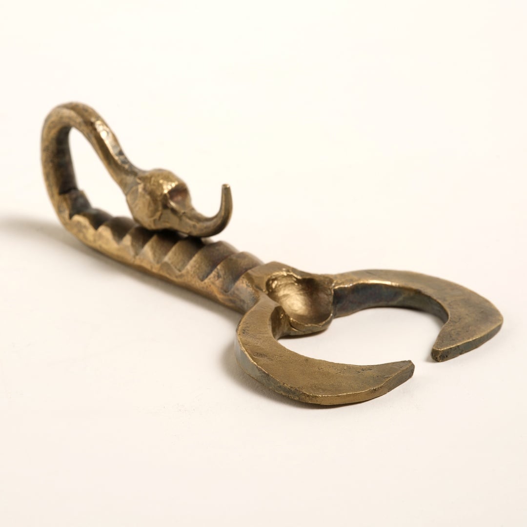 Bıjnor Metal Dekoratif Obje 5x3x11 Cm Gri