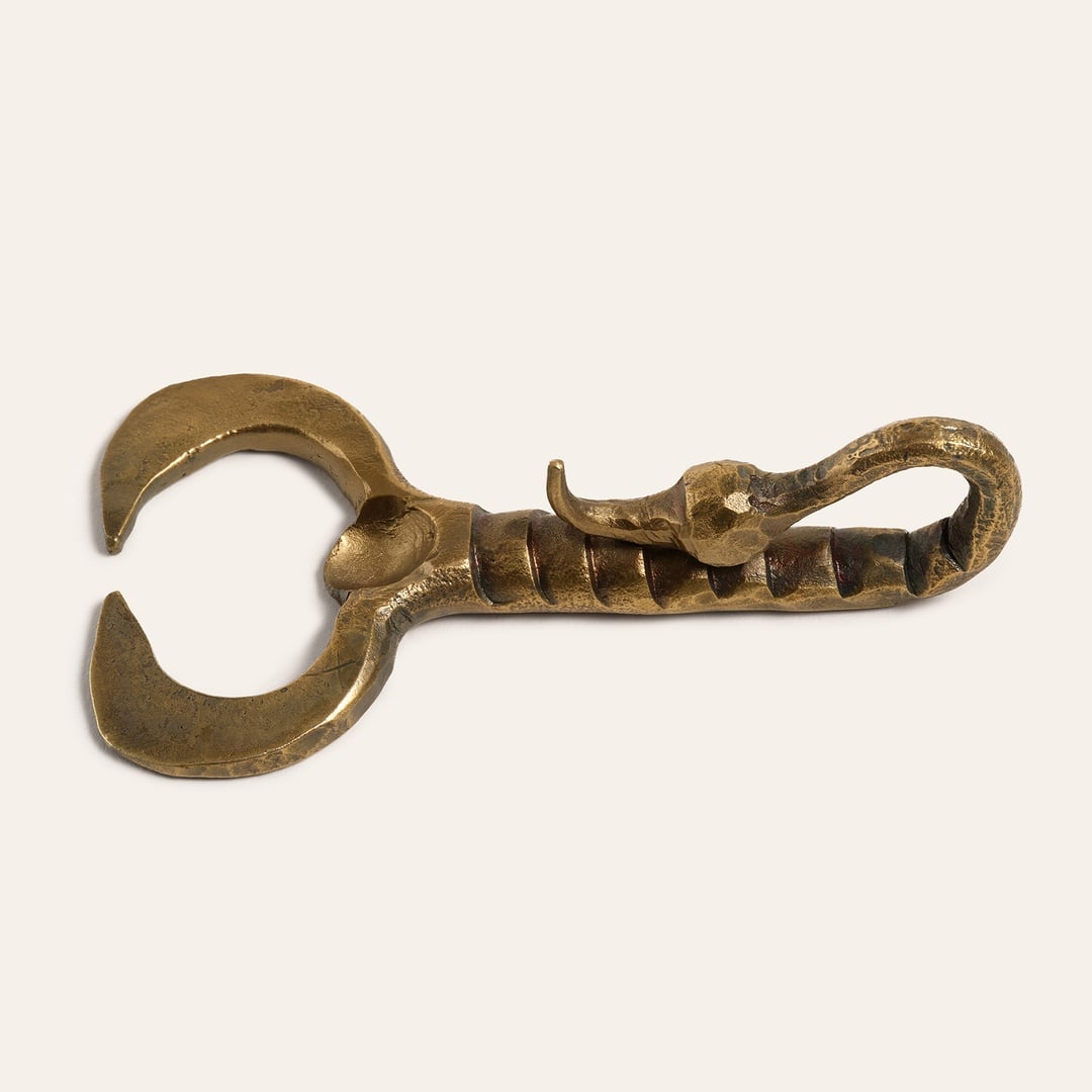 Bıjnor Metal Dekoratif Obje 5x3x11 Cm Gri