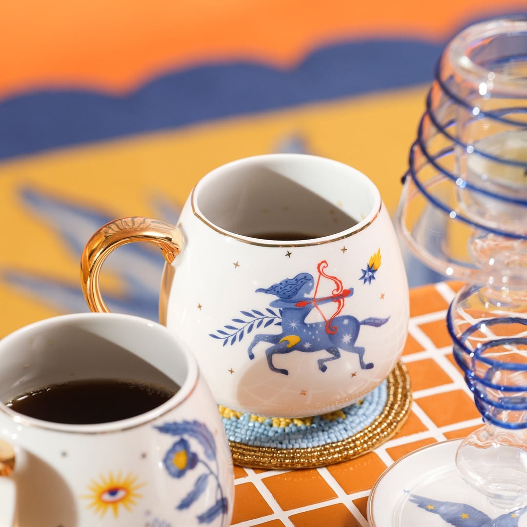 Luohu Porselen Kupa 400 Ml Beyaz