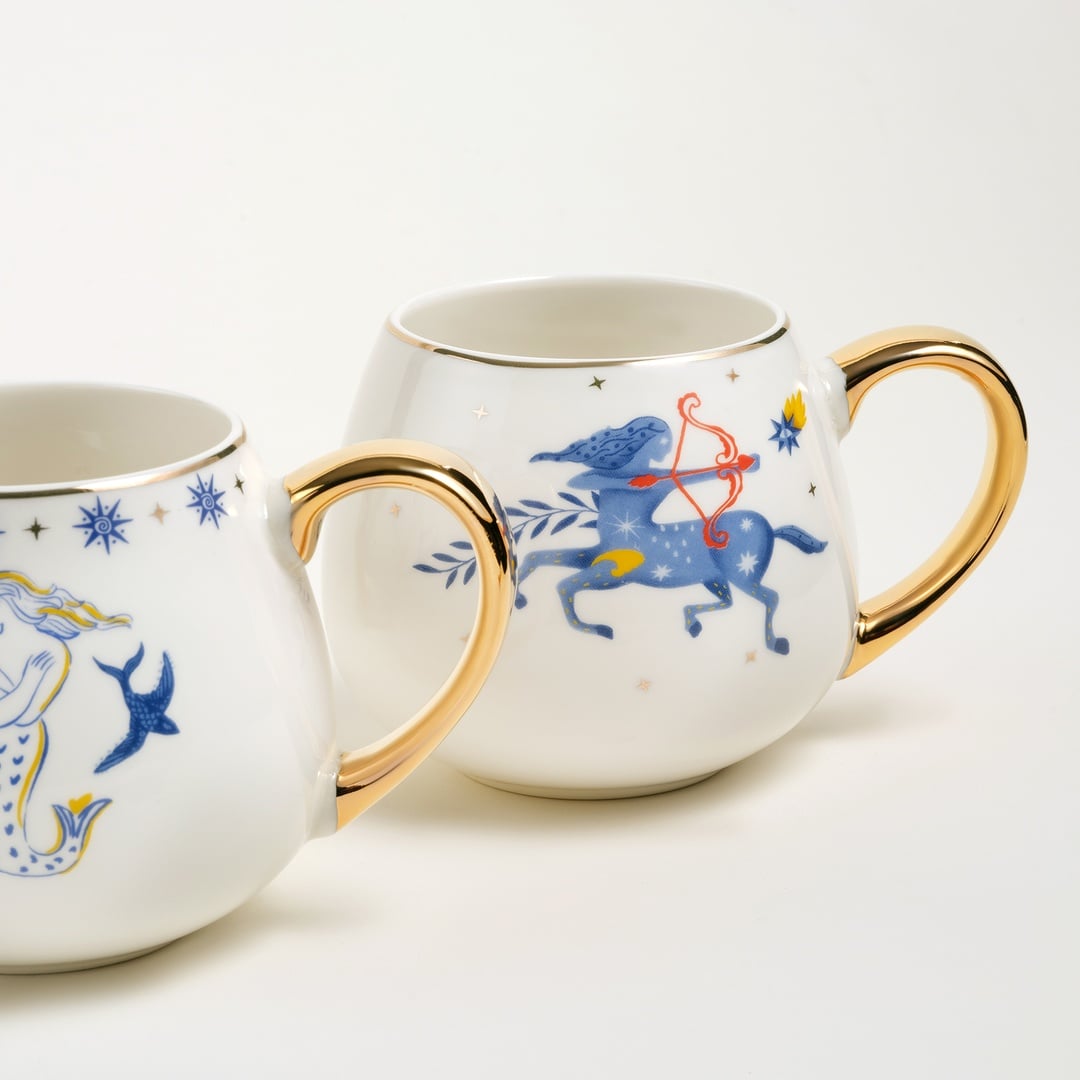 Luohu Porselen Kupa 400 Ml Beyaz