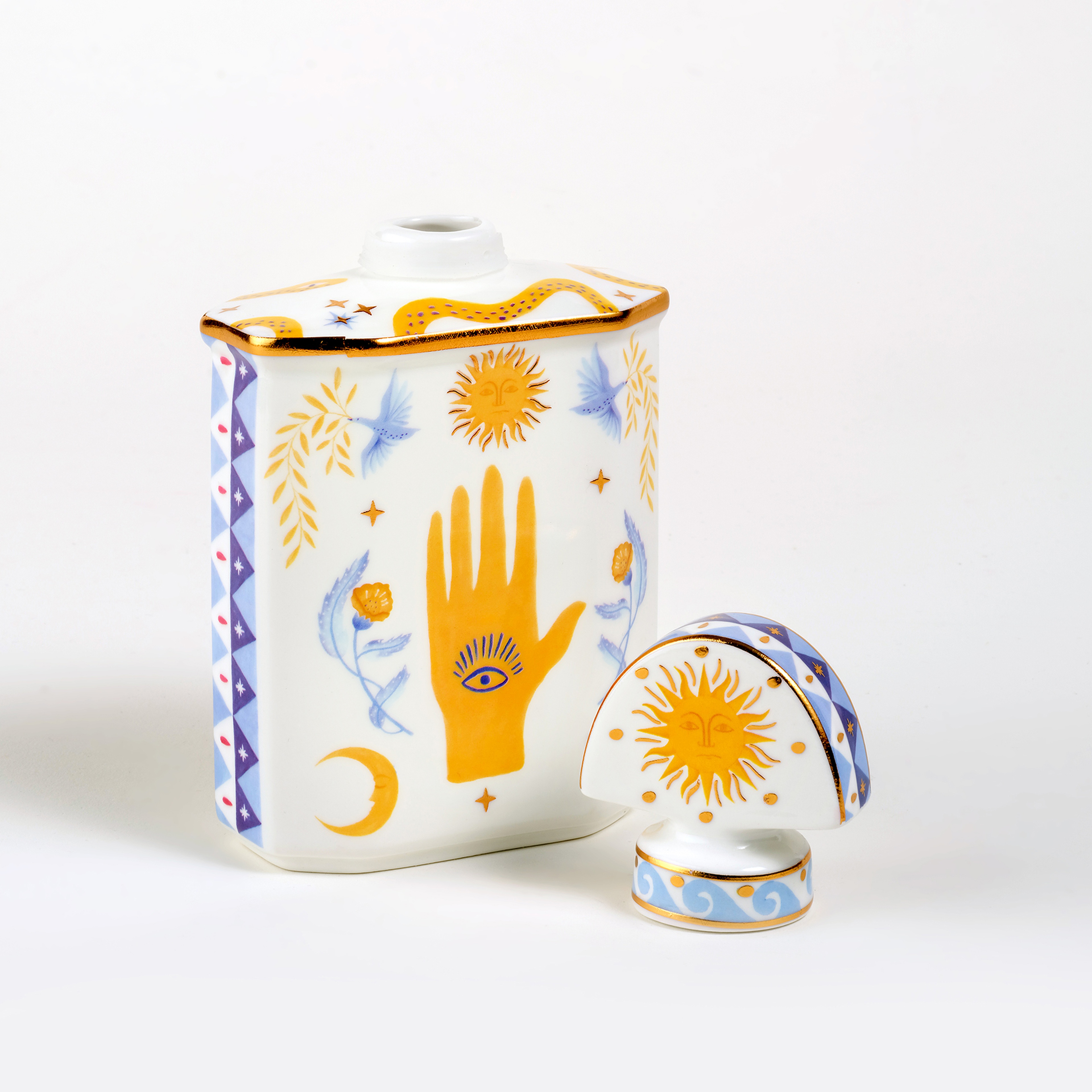 Shekou Porselen Dekoratif Obje 240 Ml Renkli