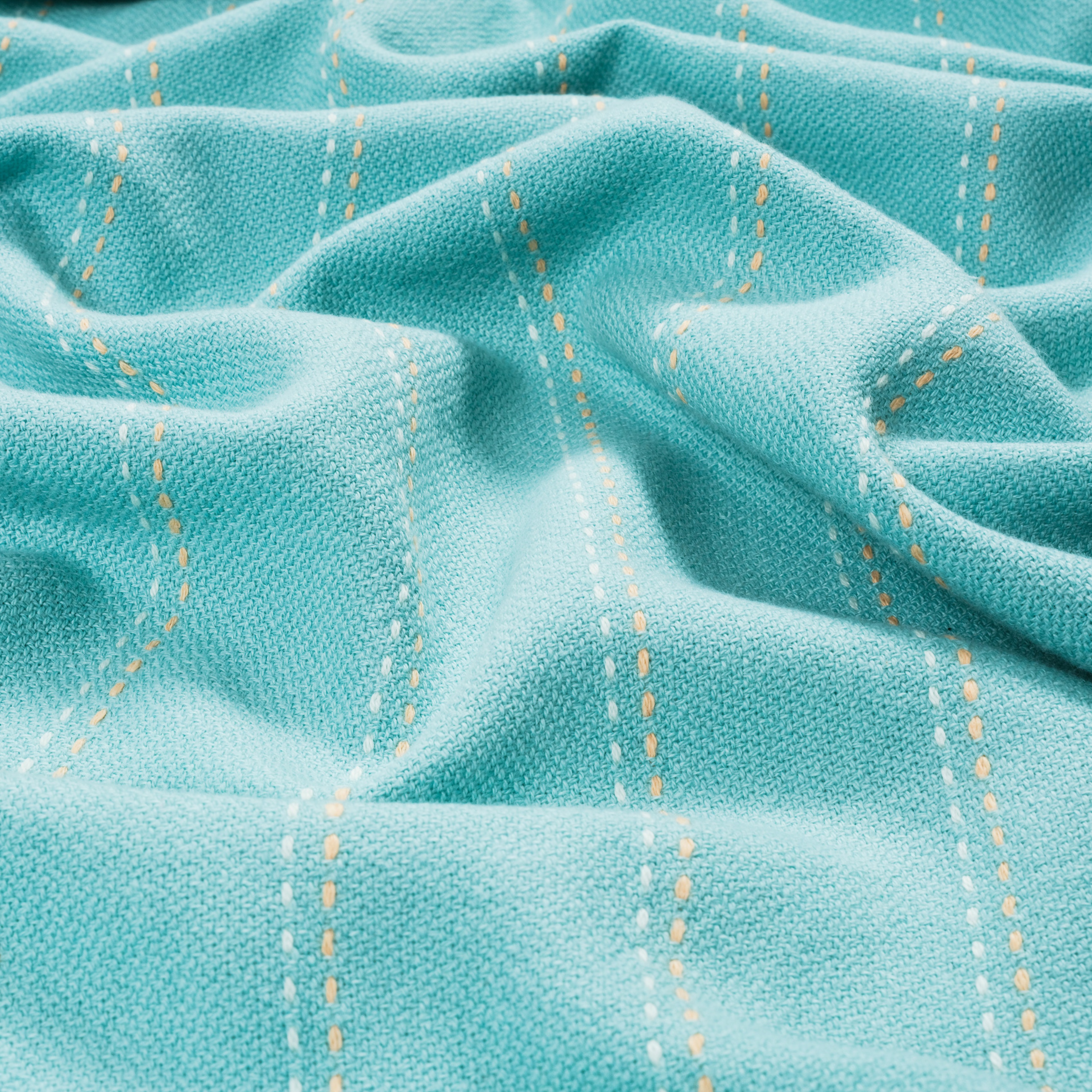 Baklan İplik Boyalı Pamuk %100 Pamuk Peştamal 90x170 Cm Yeşil