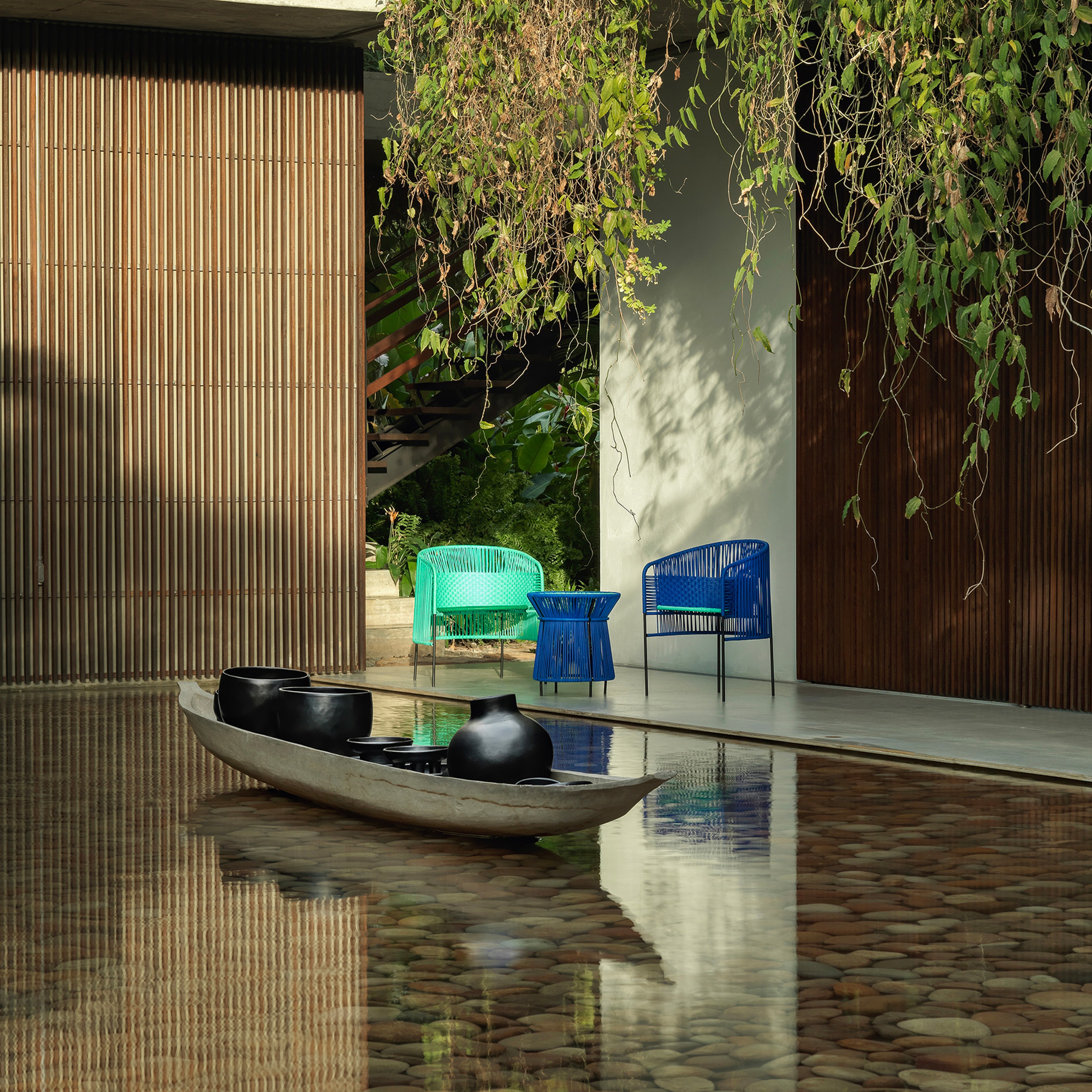 Ames & Zsa Zsa Zsu - Sandalye 62x66x72 Cm Mavi