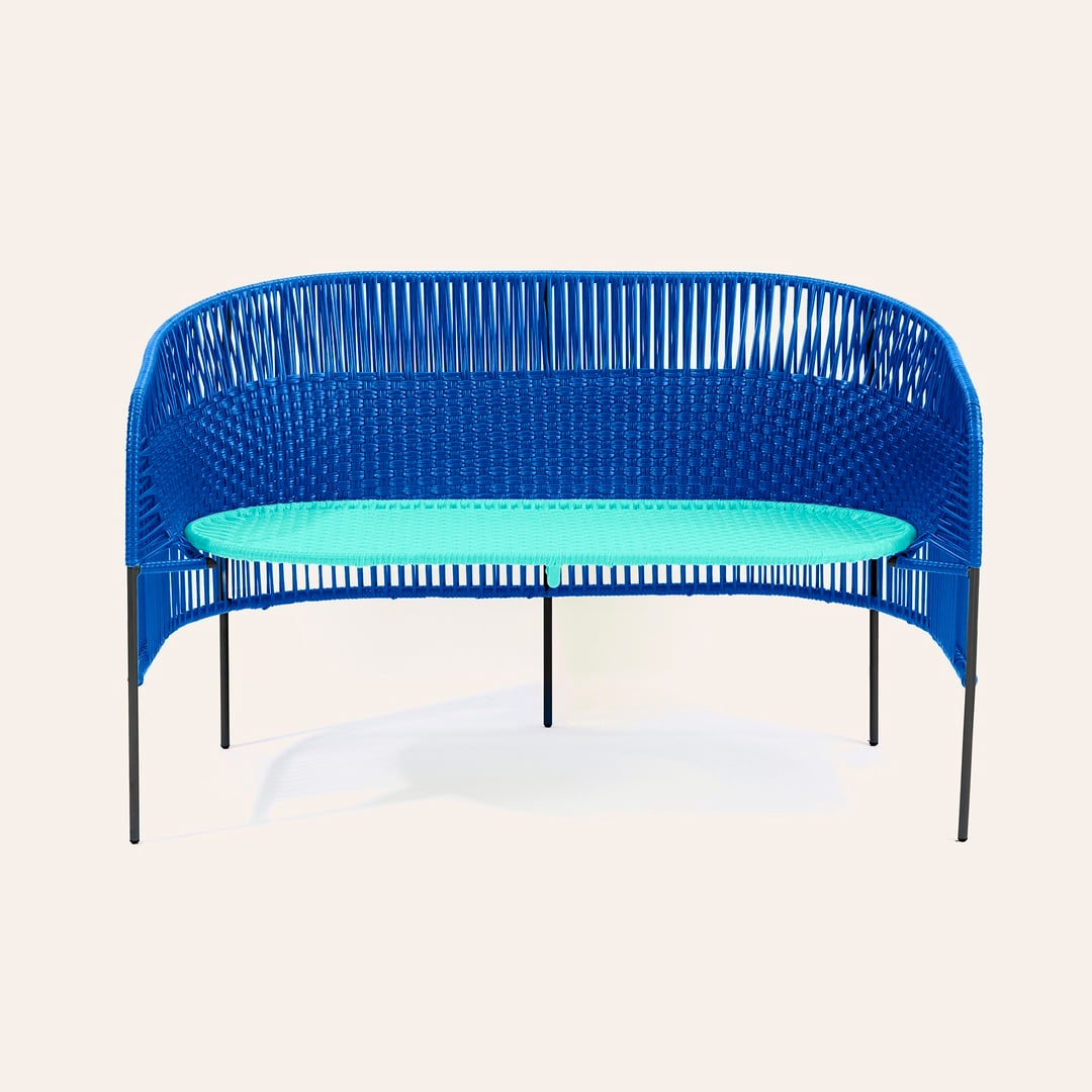 Ames & Zsa Zsa Zsu - Bench 112x70x72 Cm Mavi
