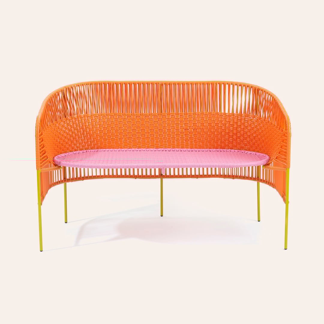 Ames & Zsa Zsa Zsu - Bench 112x70x72 Cm Turuncu