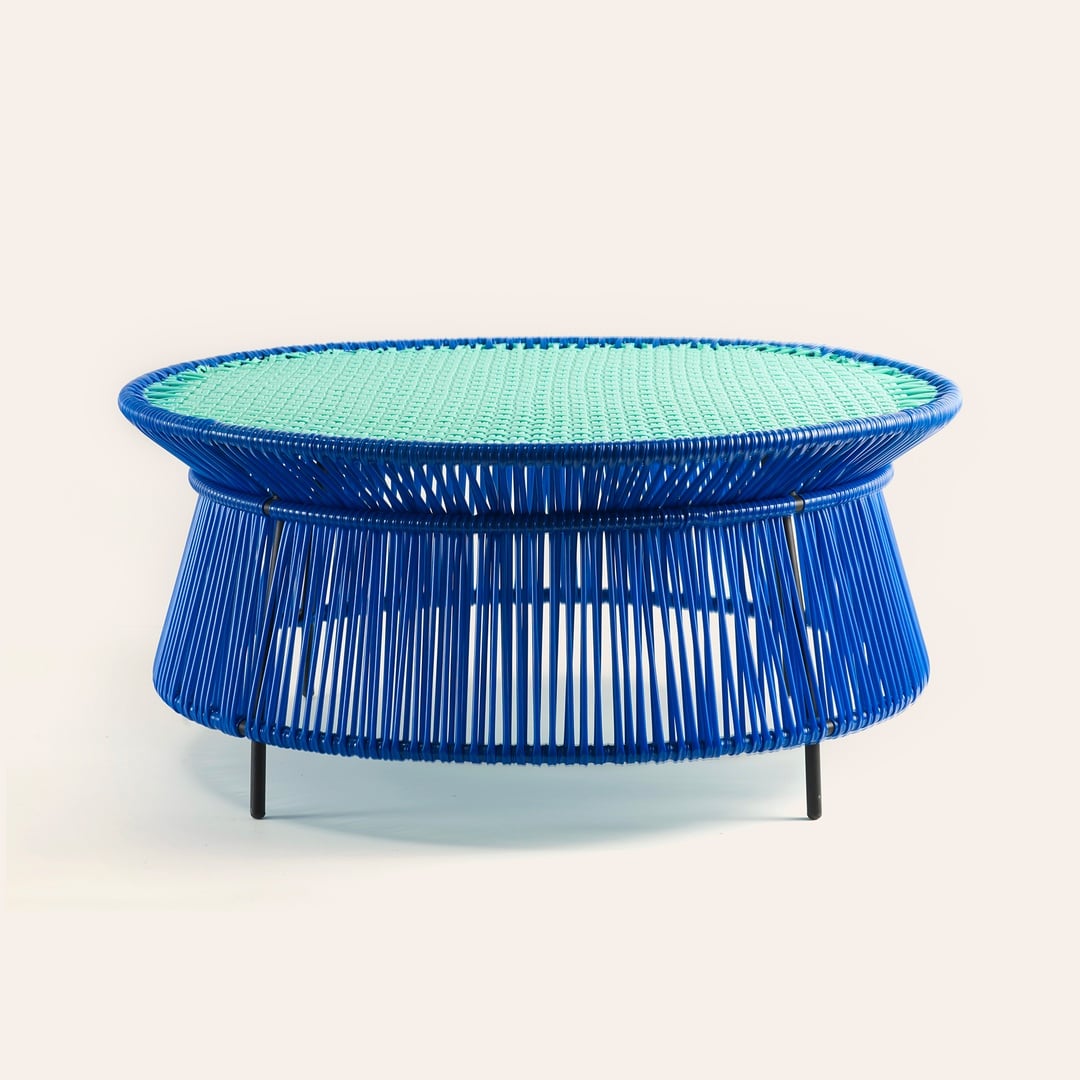 Ames & Zsa Zsa Zsu - Orta Sehpa 80x80x36 Cm Mavi