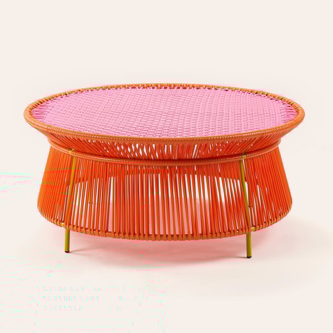 Ames & Zsa Zsa Zsu - Orta Sehpa 80x80x36 Cm Turuncu