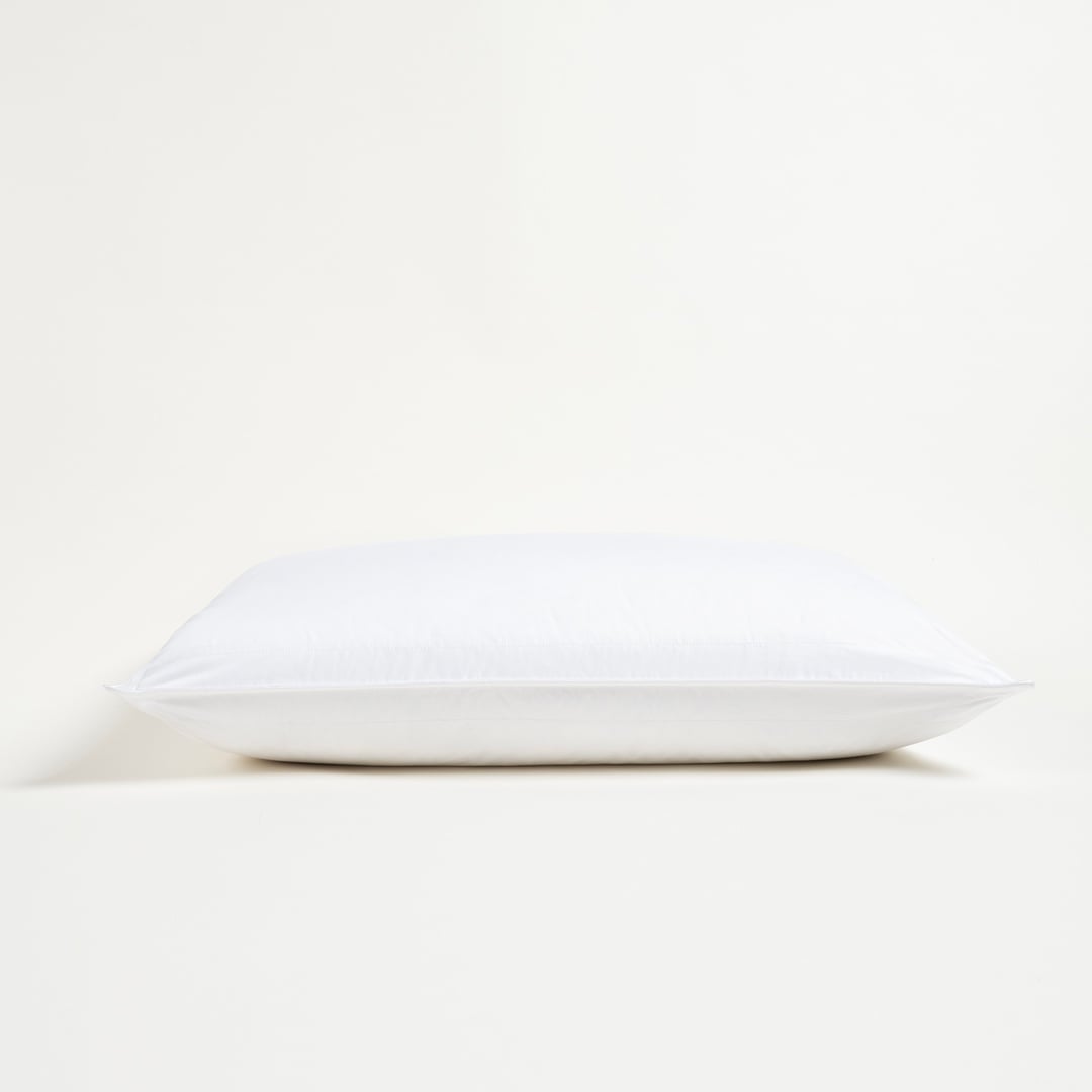 Jutland Kaz Tüyü Pamuk 330 Tc %100 Pamuk Yastık 50x70 Cm Beyaz