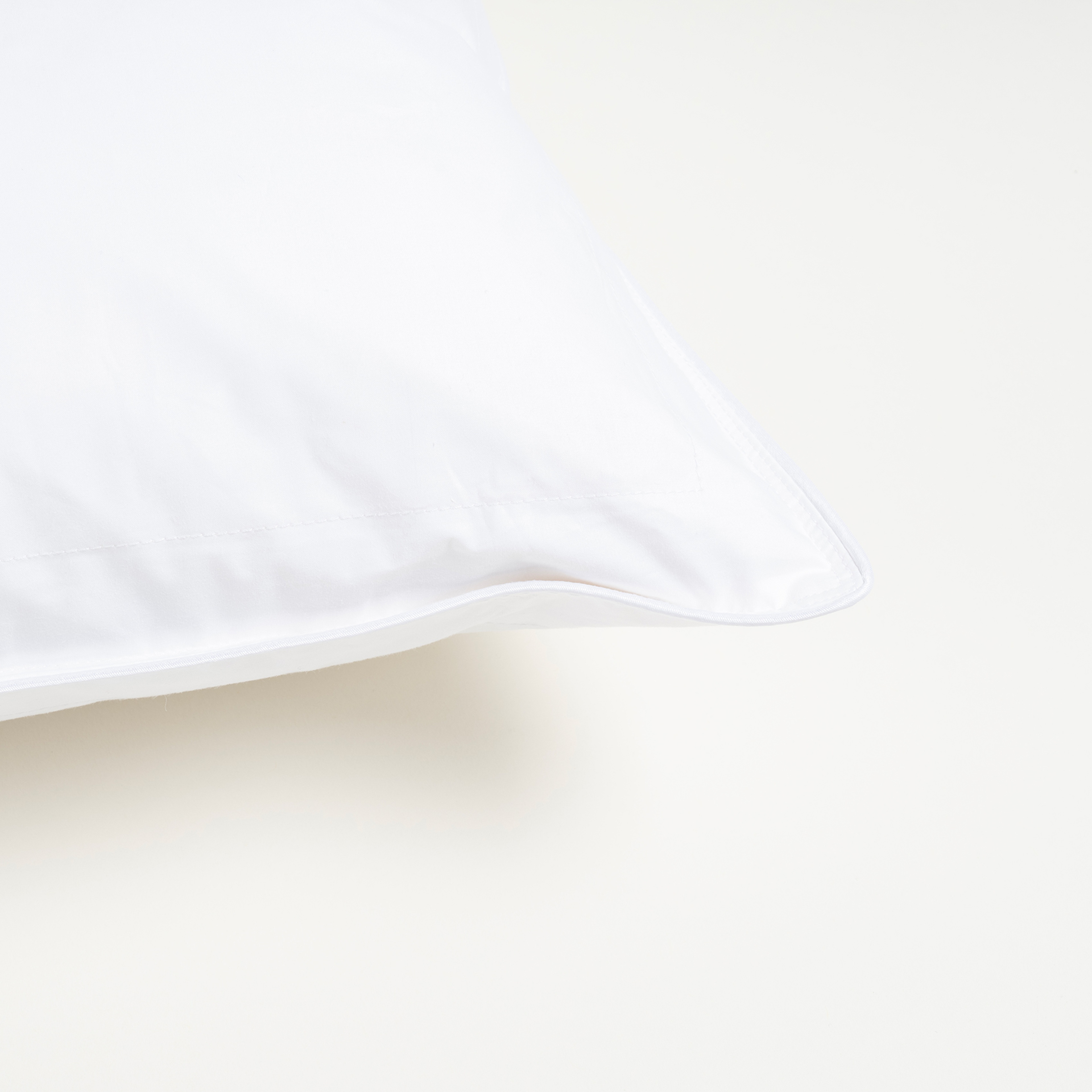 Jutland Kaz Tüyü Pamuk 280 Tc %100 Pamuk Yastık 50x70 Cm Beyaz