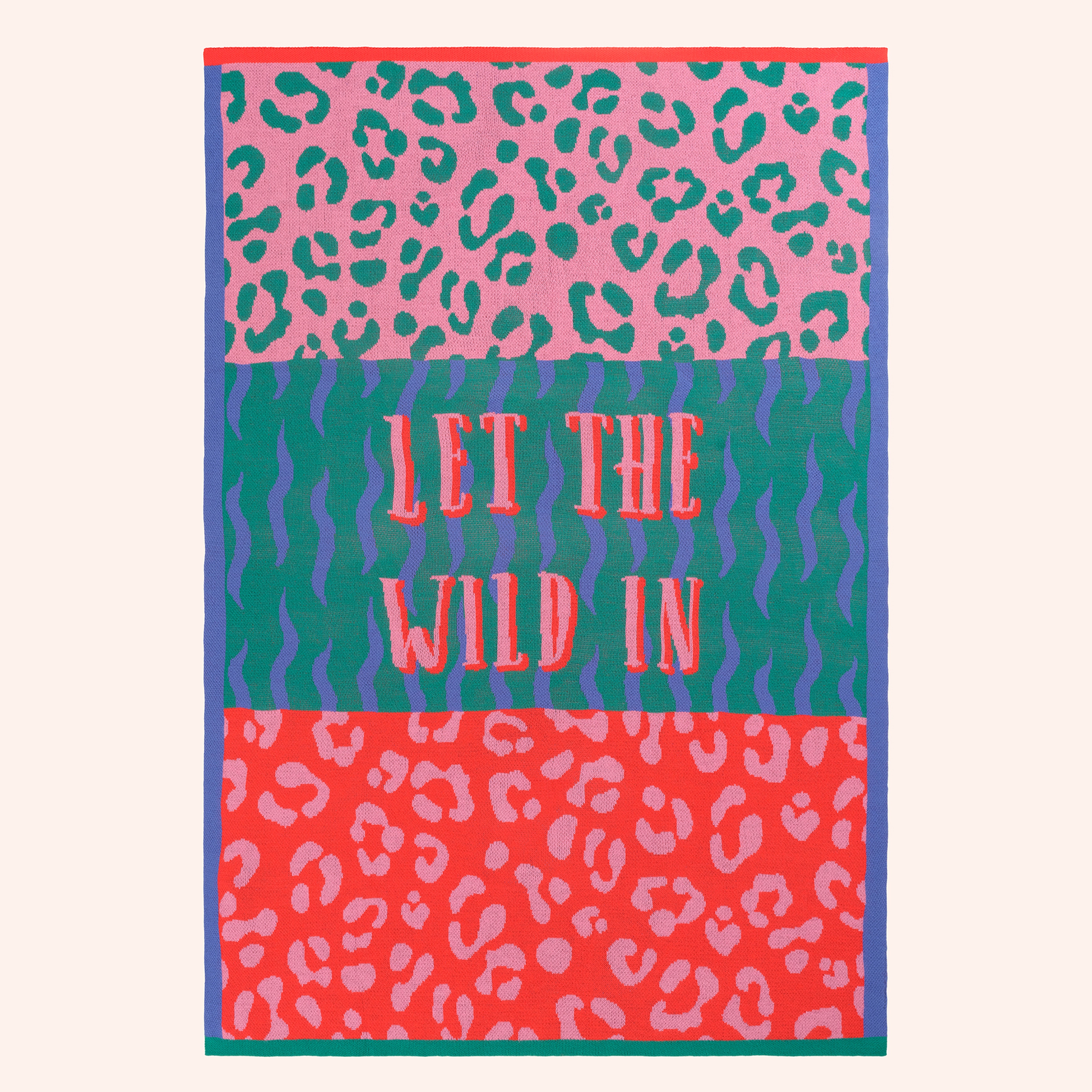 Moda Jakarlı Örme Akrilik Koltuk Şalı 130x170 Cm Renkli