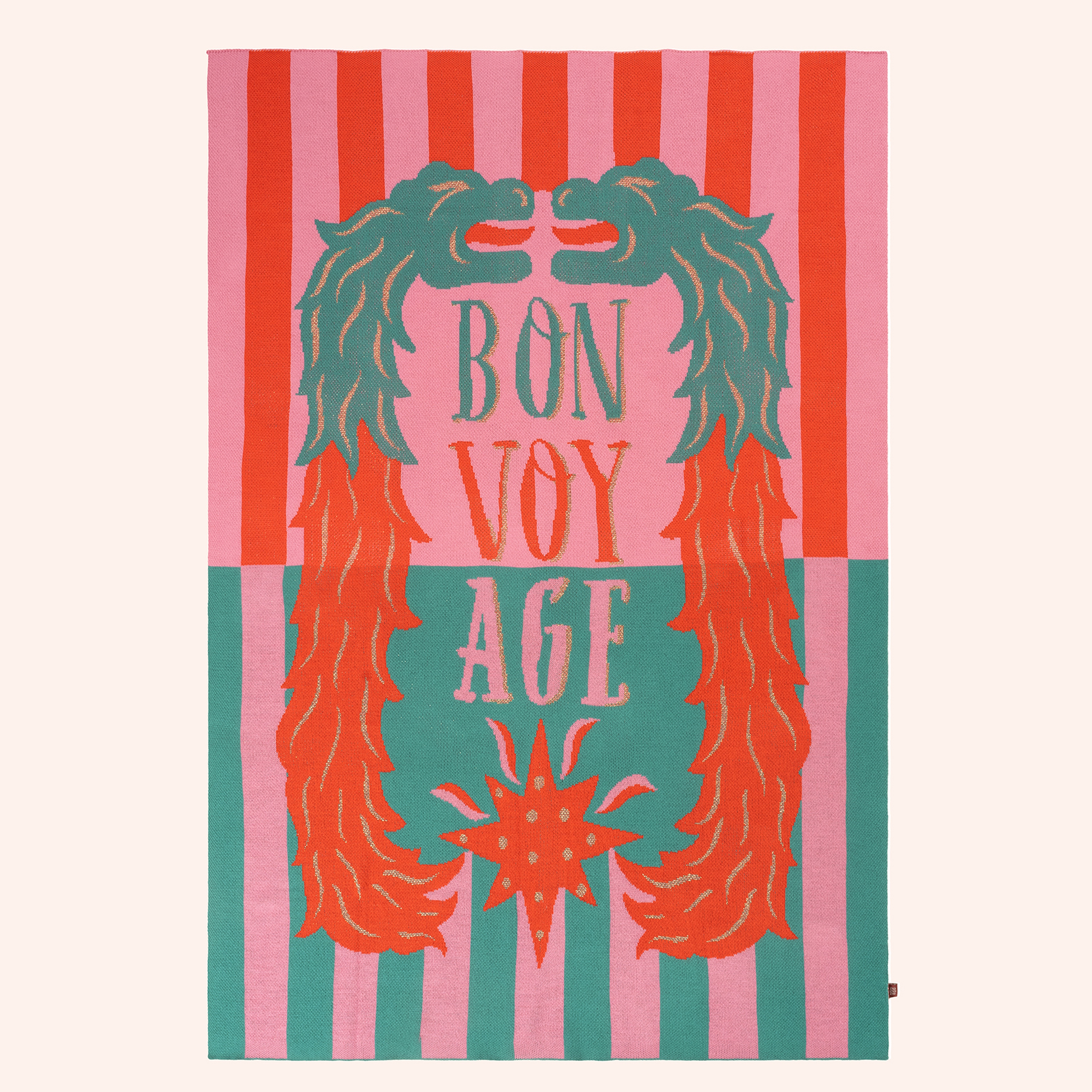 Moda Jakarlı Örme Akrilik Koltuk Şalı 130x170 Cm Renkli