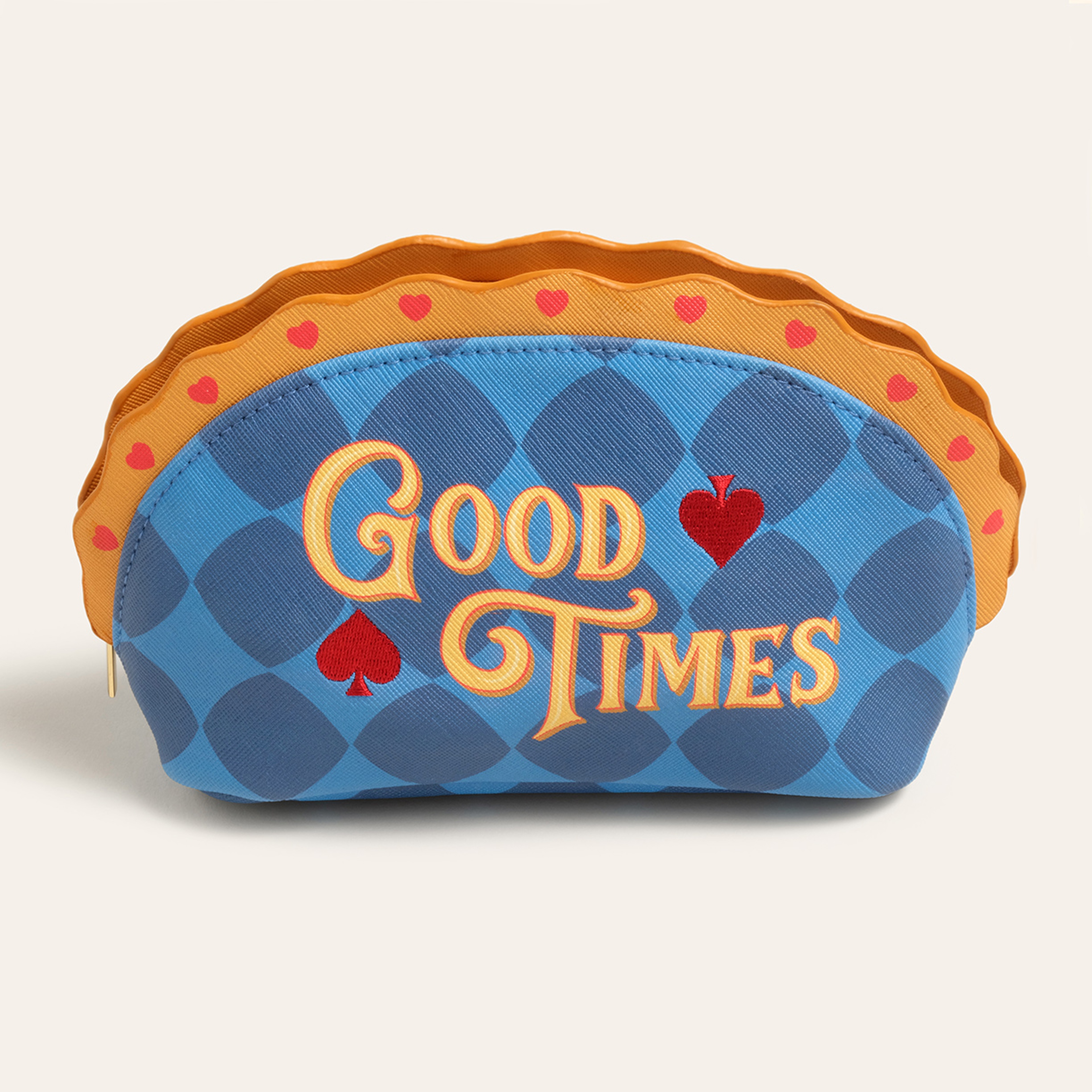 Meılın Pvc Makyaj Çantası 20.5x7x12 Cm Koyu Mavi