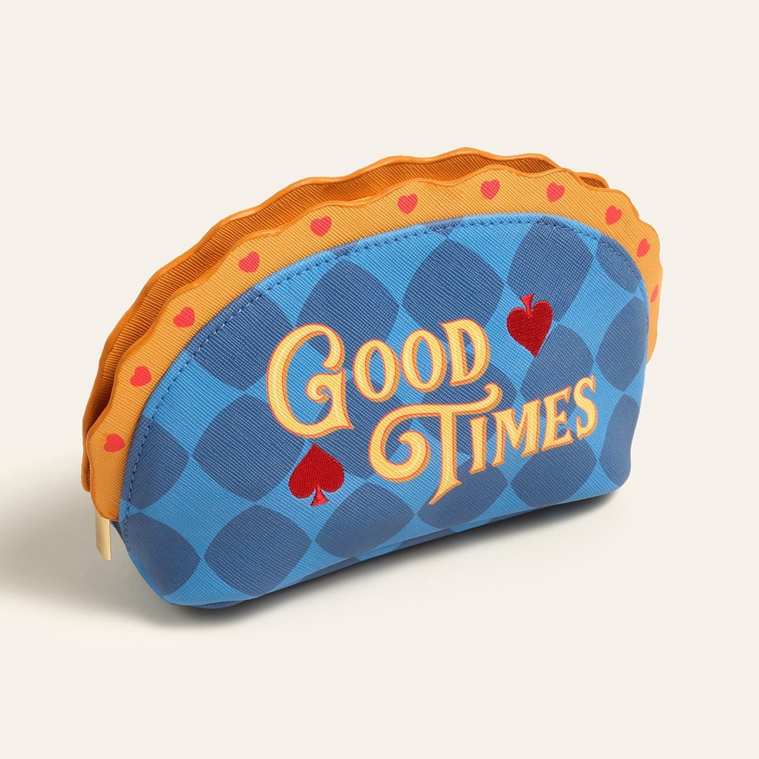 Meılın Pvc Makyaj Çantası 20.5x7x12 Cm Koyu Mavi