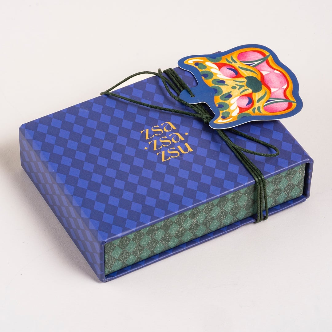 Dadrı Broş 5.5x4 Cm Renkli