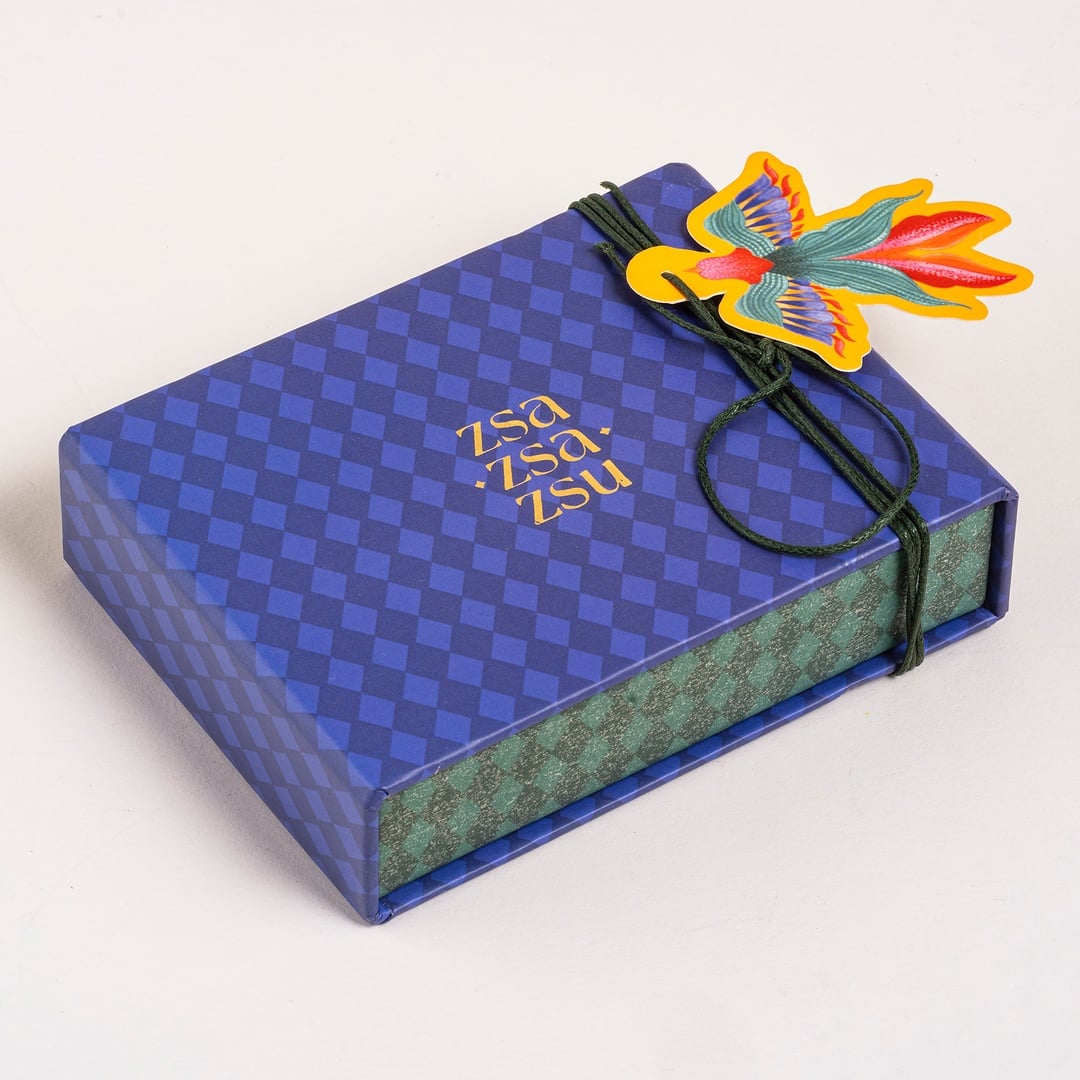 Dadrı Broş 7.5x4 Cm Renkli