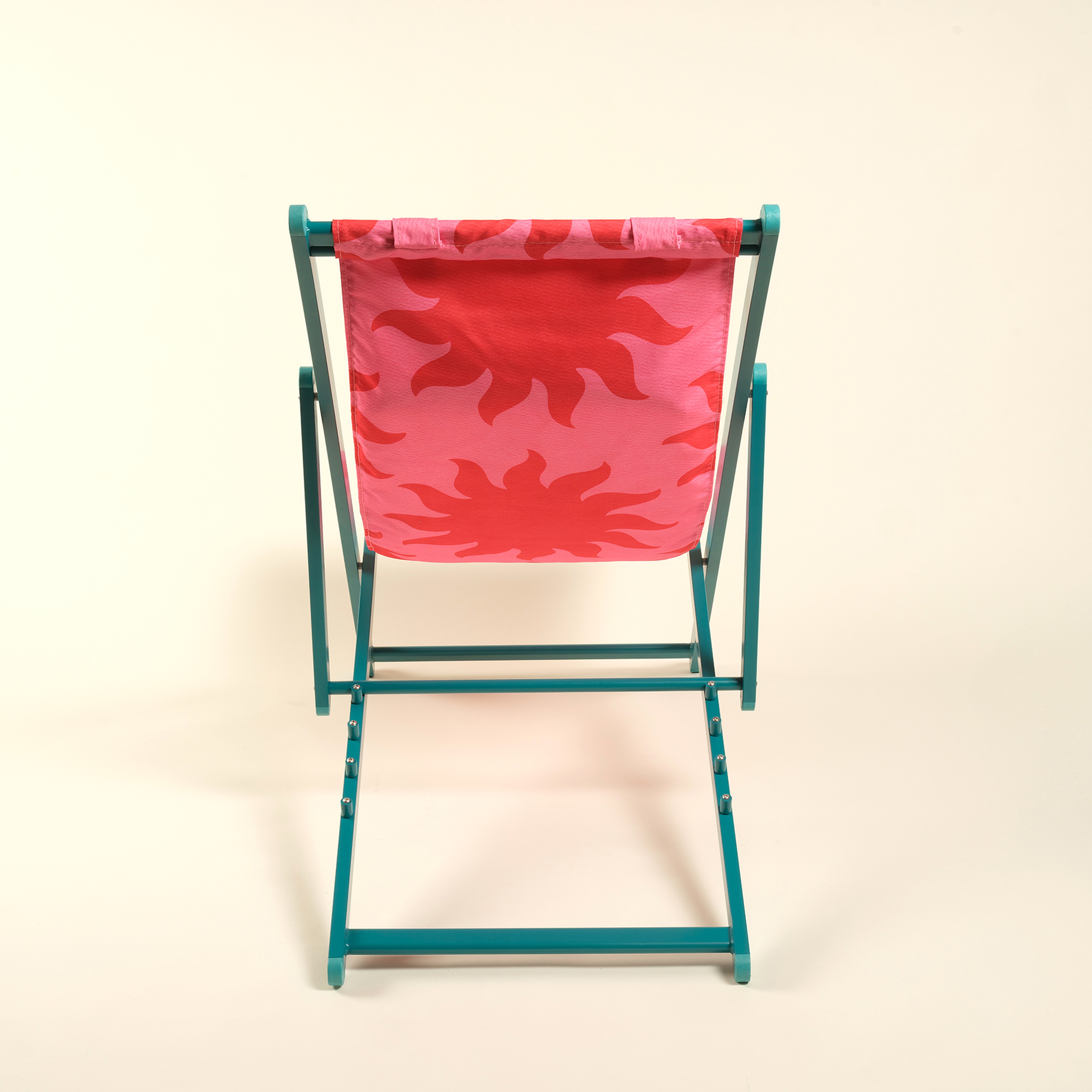 Como Alumınyum / Outdoor Fabrıc Polyester Şezlong 65x137x100 Cm Fuşya