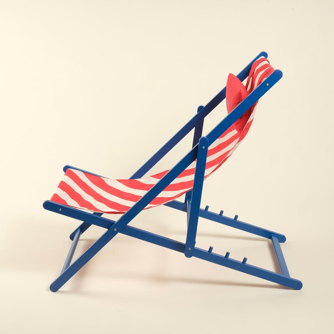 Como Alumınyum / Outdoor Fabrıc Polyester Şezlong 65x137x100 Cm Kırmızı