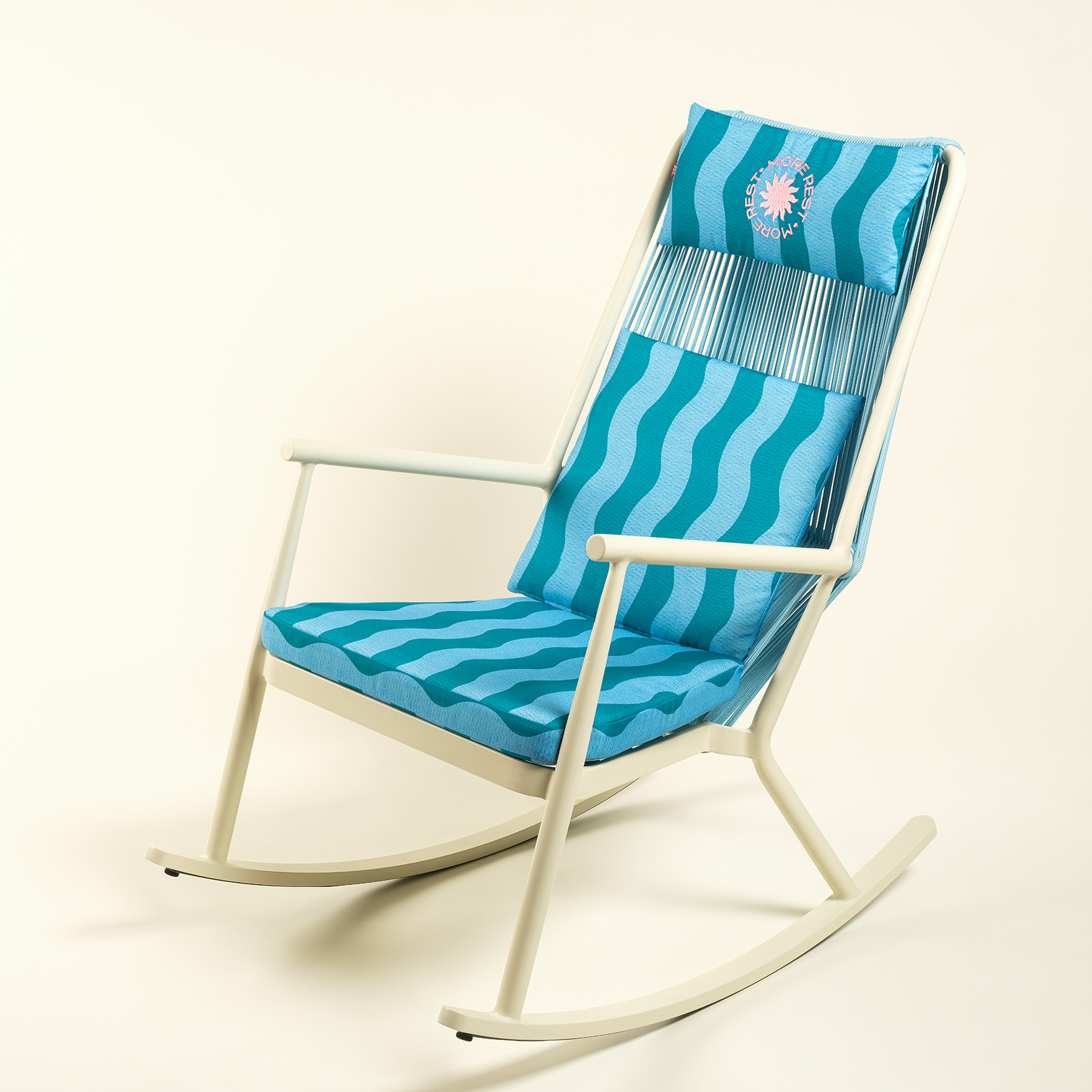 Como Alumınyum / Outdoor Fabrıc Polyester Sandalye 63x112x94 Cm Yeşil