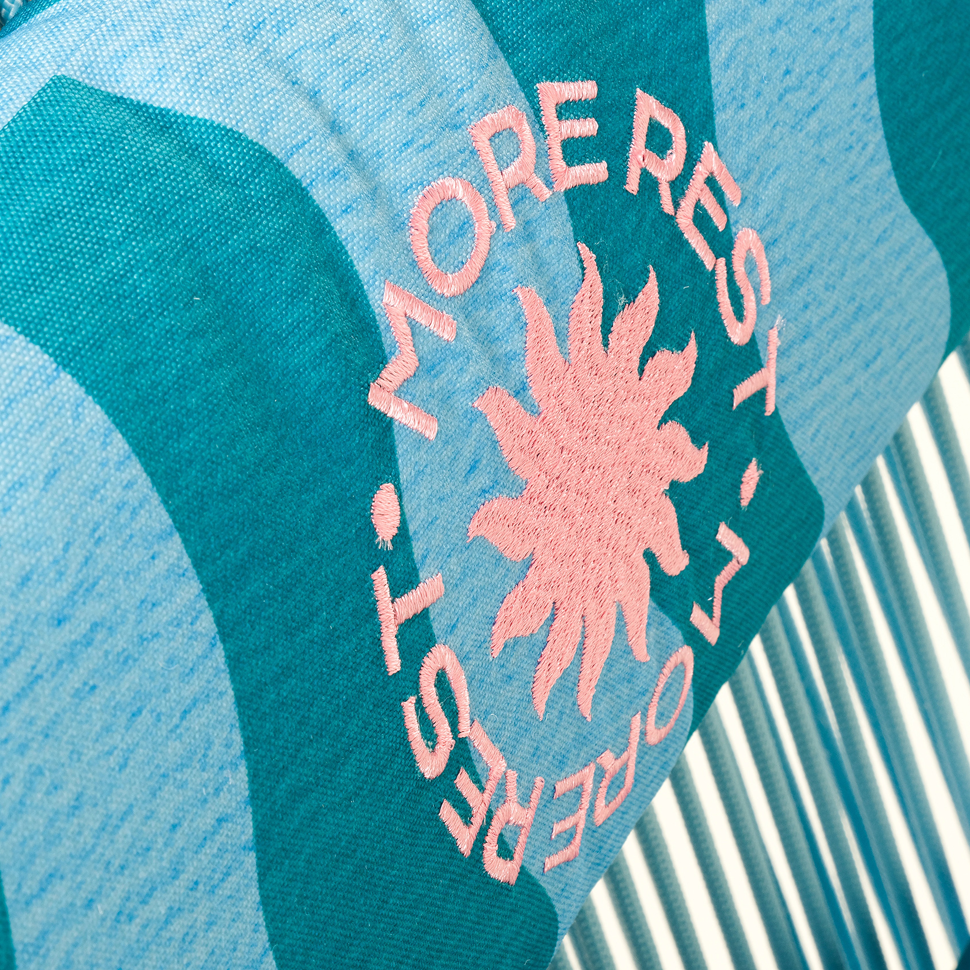 Como Alumınyum / Outdoor Fabrıc Polyester Sandalye 63x112x94 Cm Yeşil