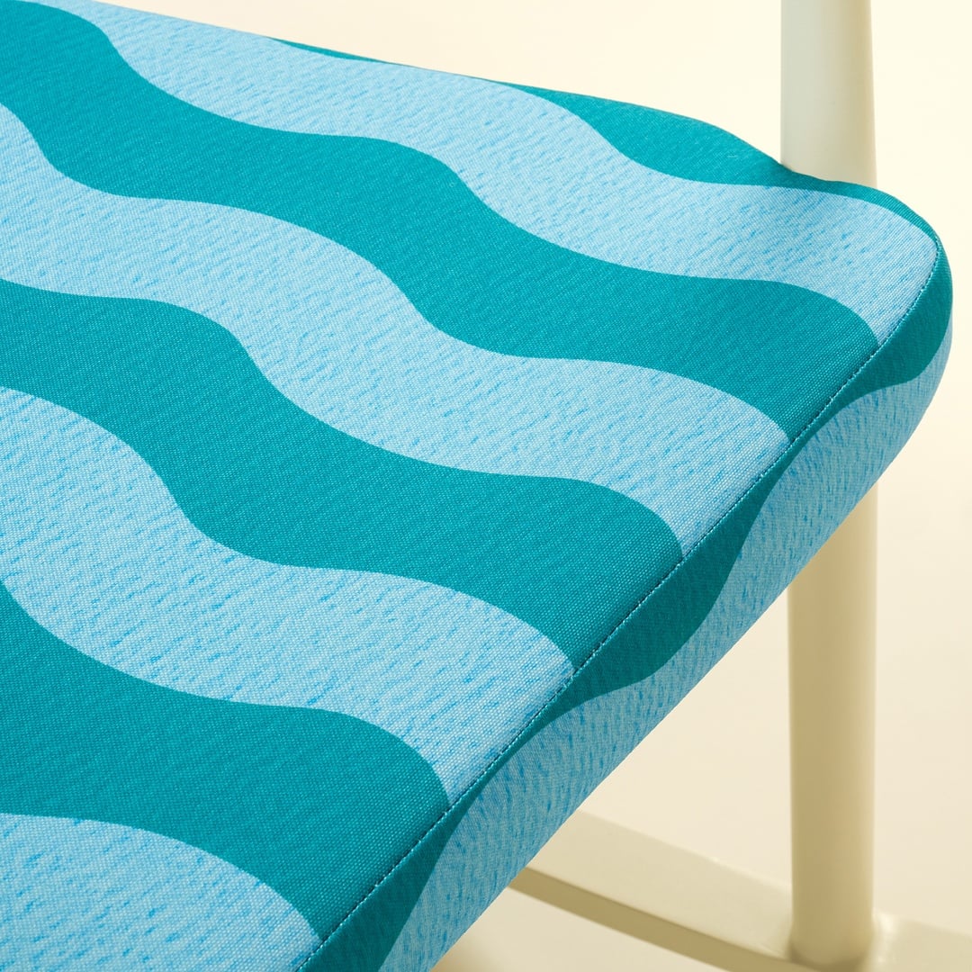 Como Alumınyum / Outdoor Fabrıc Polyester Sandalye 63x112x94 Cm Yeşil