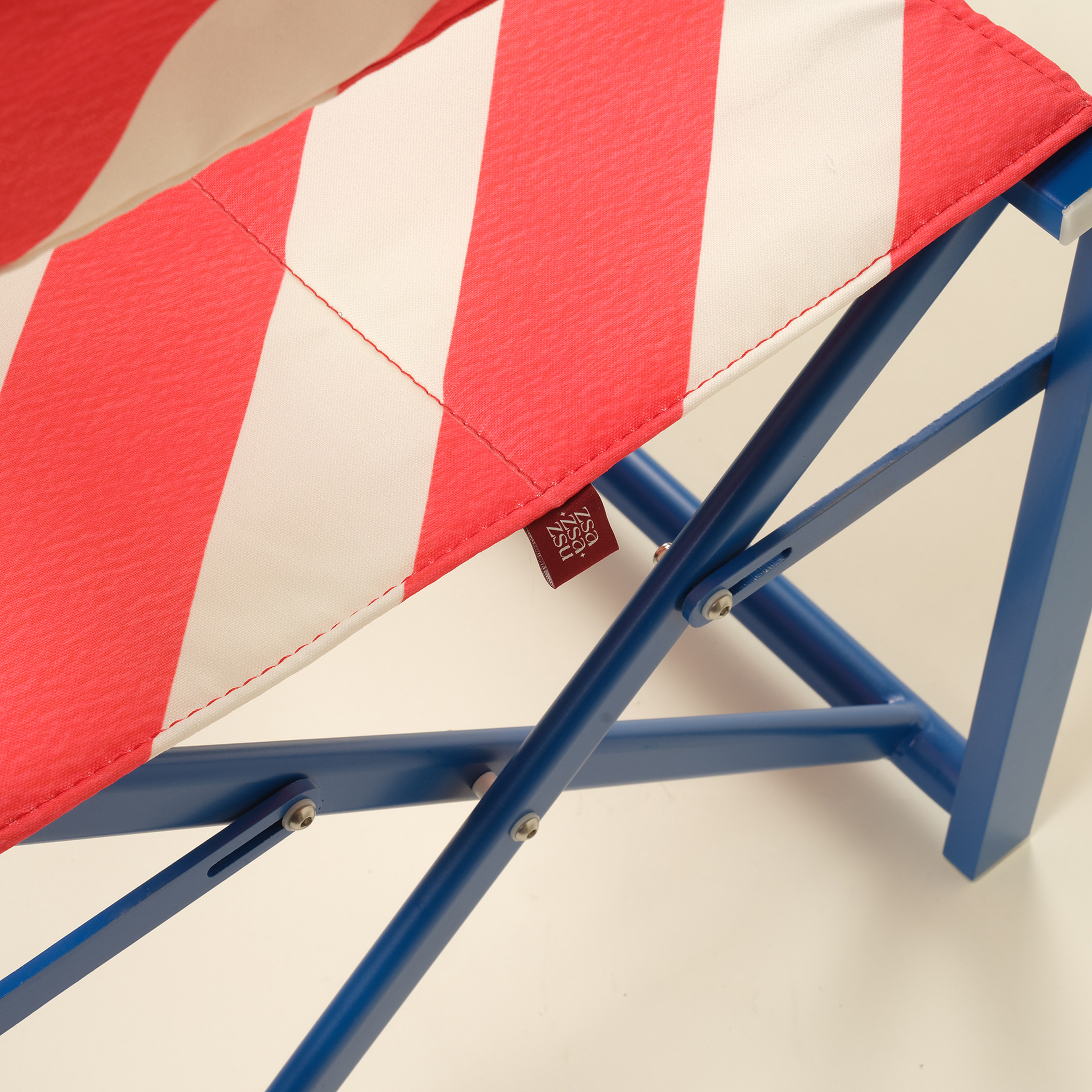 Como Alumınyum / Outdoor Fabrıc Polyester Sandalye 45x42x108 Cm Kırmızı