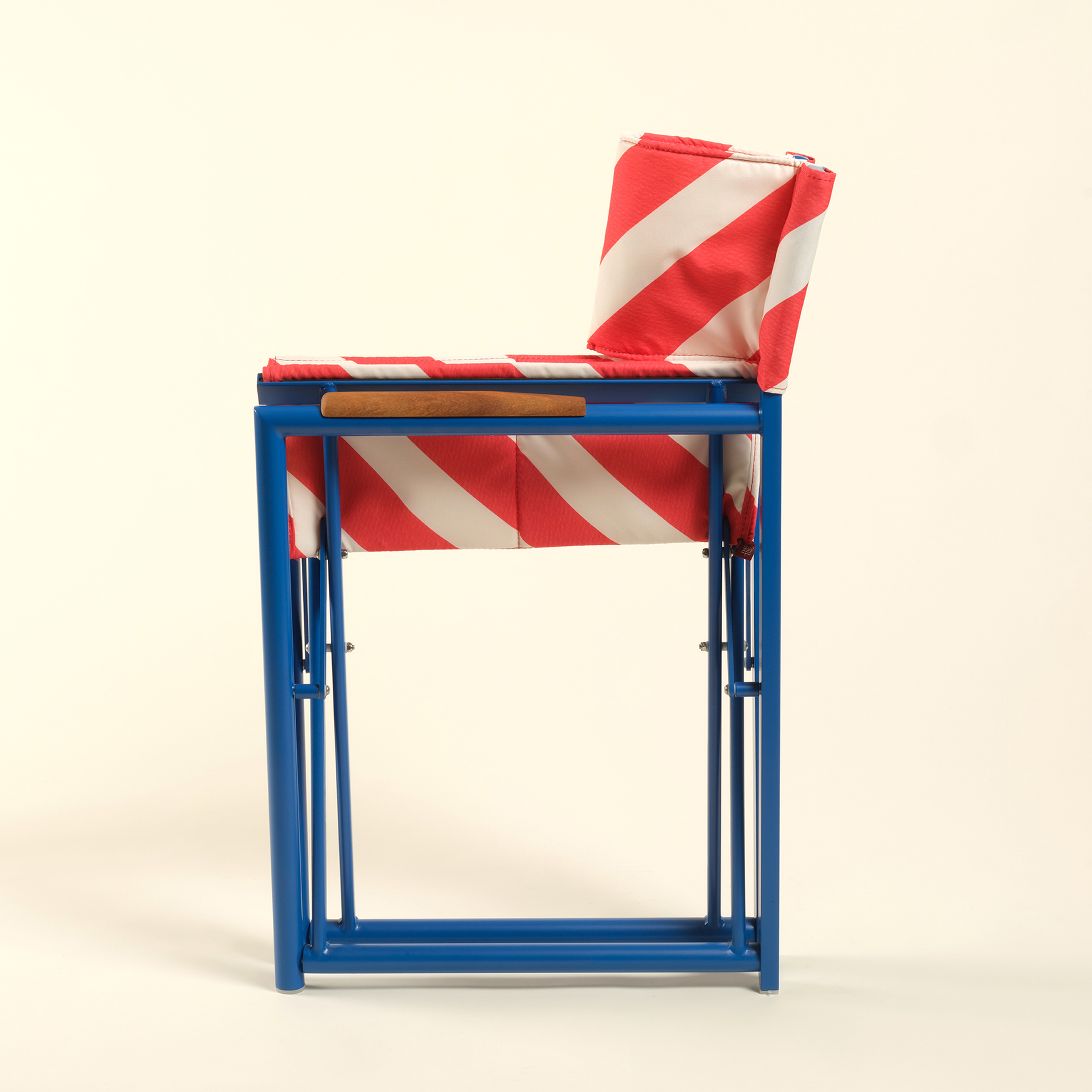 Como Alumınyum / Outdoor Fabrıc Polyester Sandalye 45x42x108 Cm Kırmızı