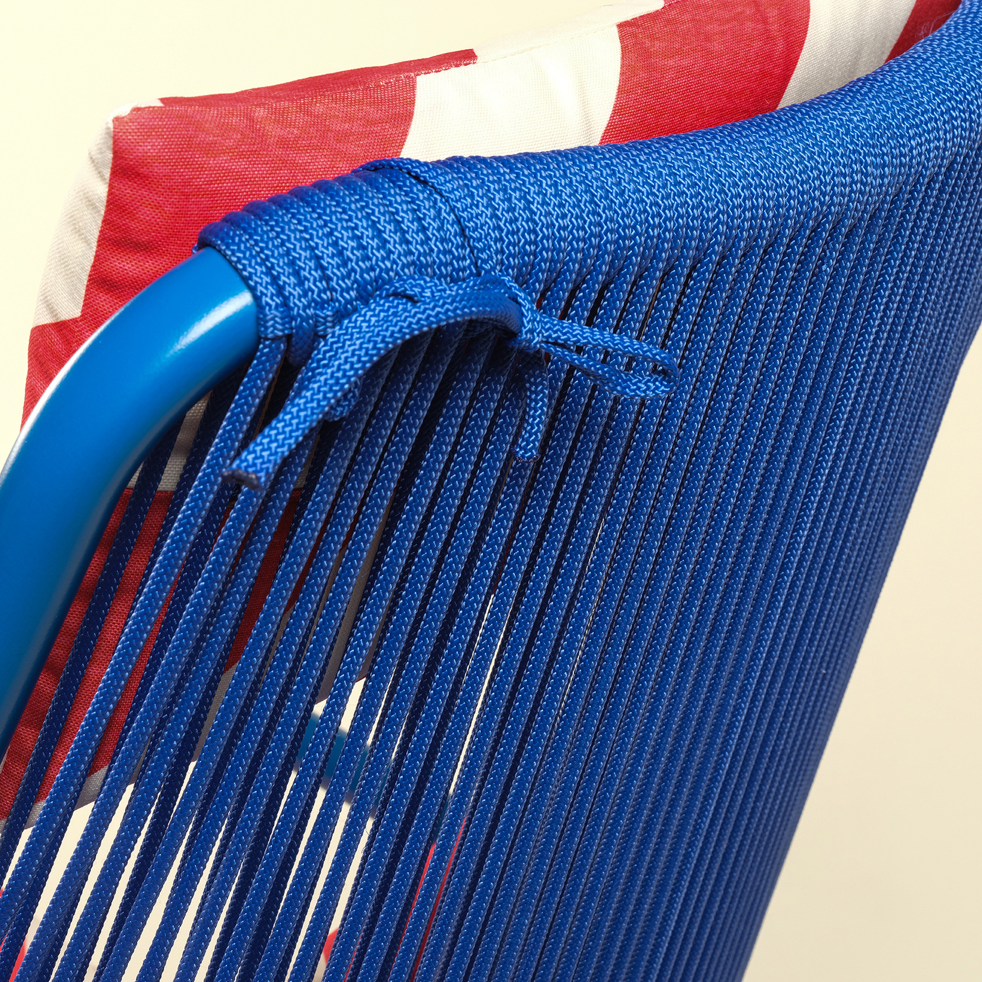 Como Alumınyum / Outdoor Fabrıc Polyester Sandalye 63x112x94 Cm Kırmızı