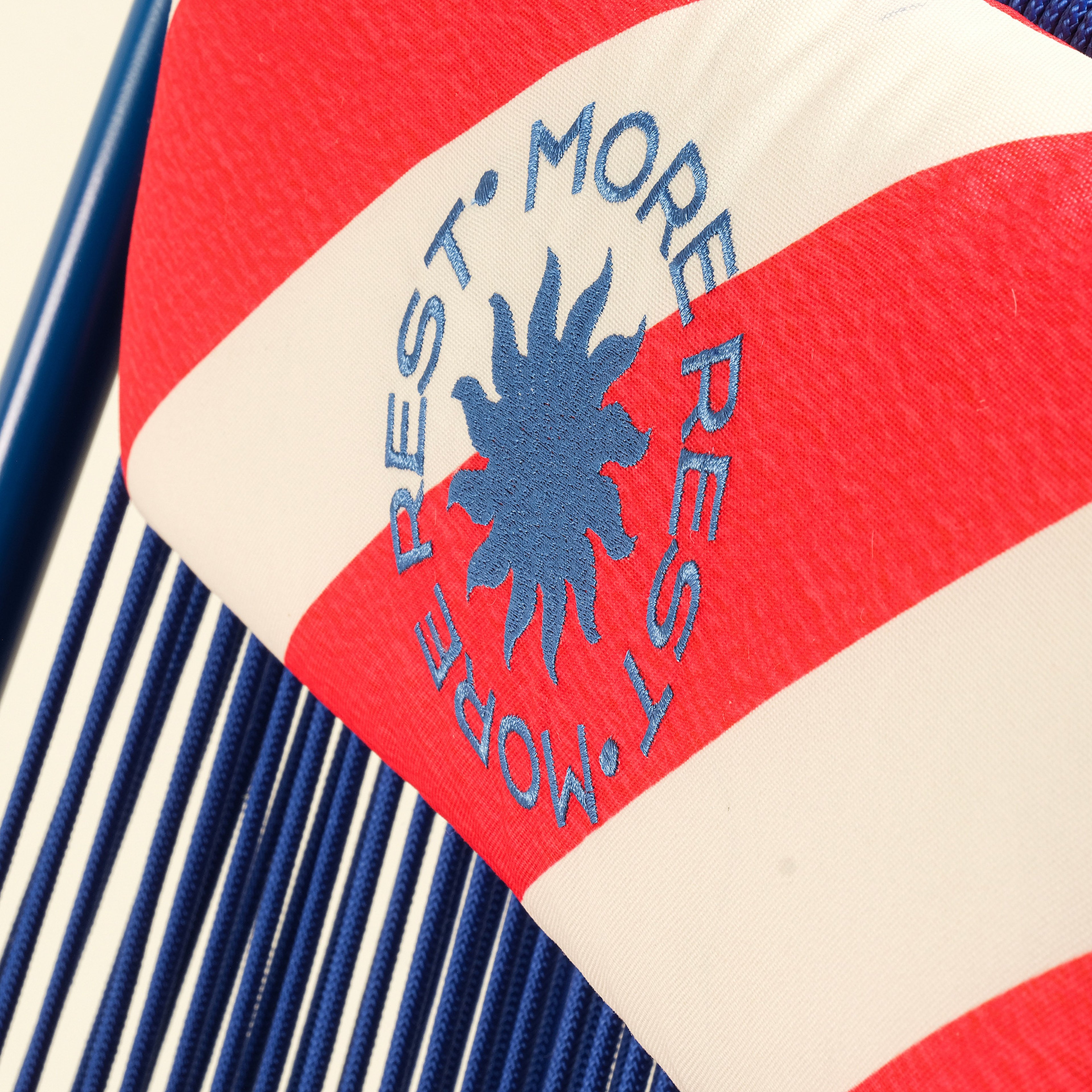 Como Alumınyum / Outdoor Fabrıc Polyester Sandalye 63x112x94 Cm Kırmızı