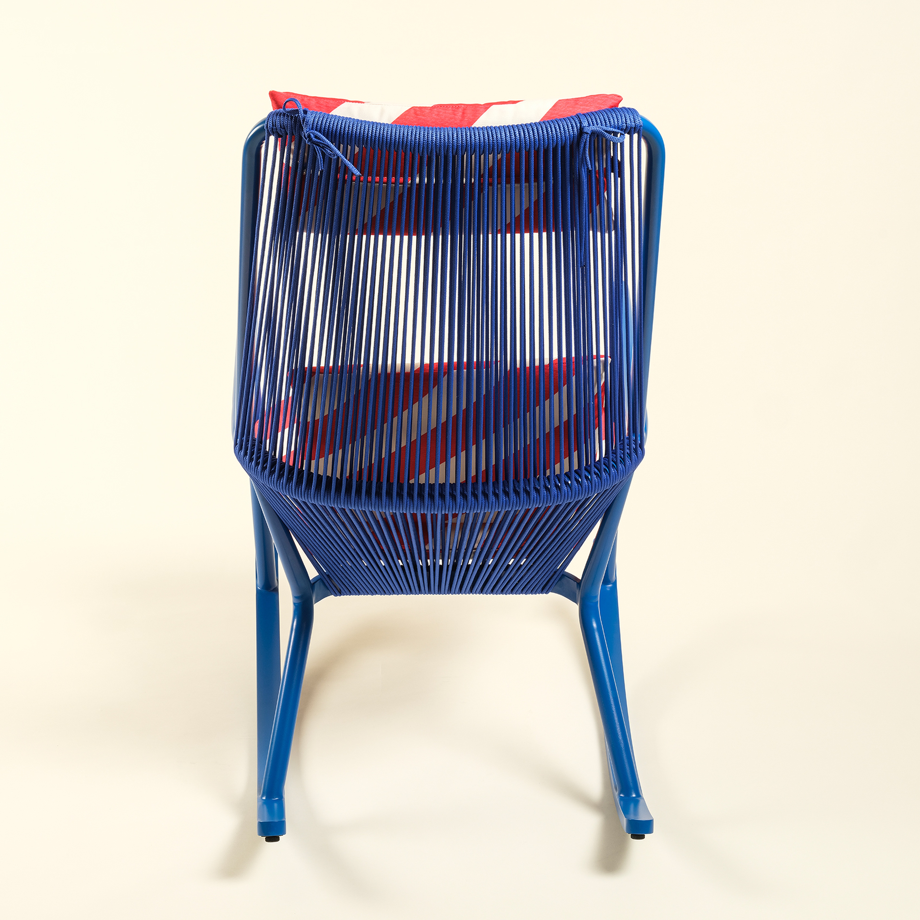 Como Alumınyum / Outdoor Fabrıc Polyester Sandalye 63x112x94 Cm Kırmızı