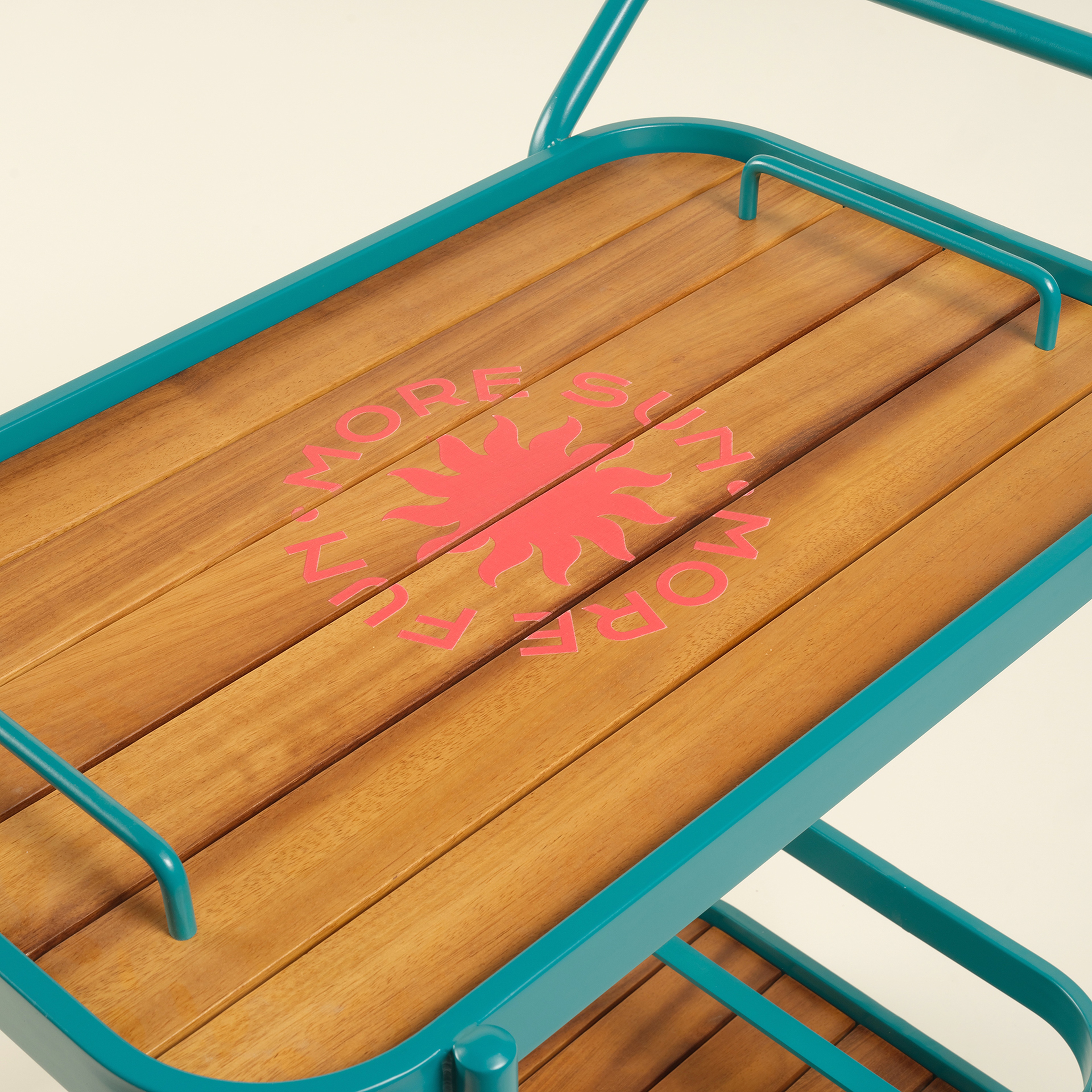 Como Alumınyum Servis Arabası 46x75x90 Cm Yeşil