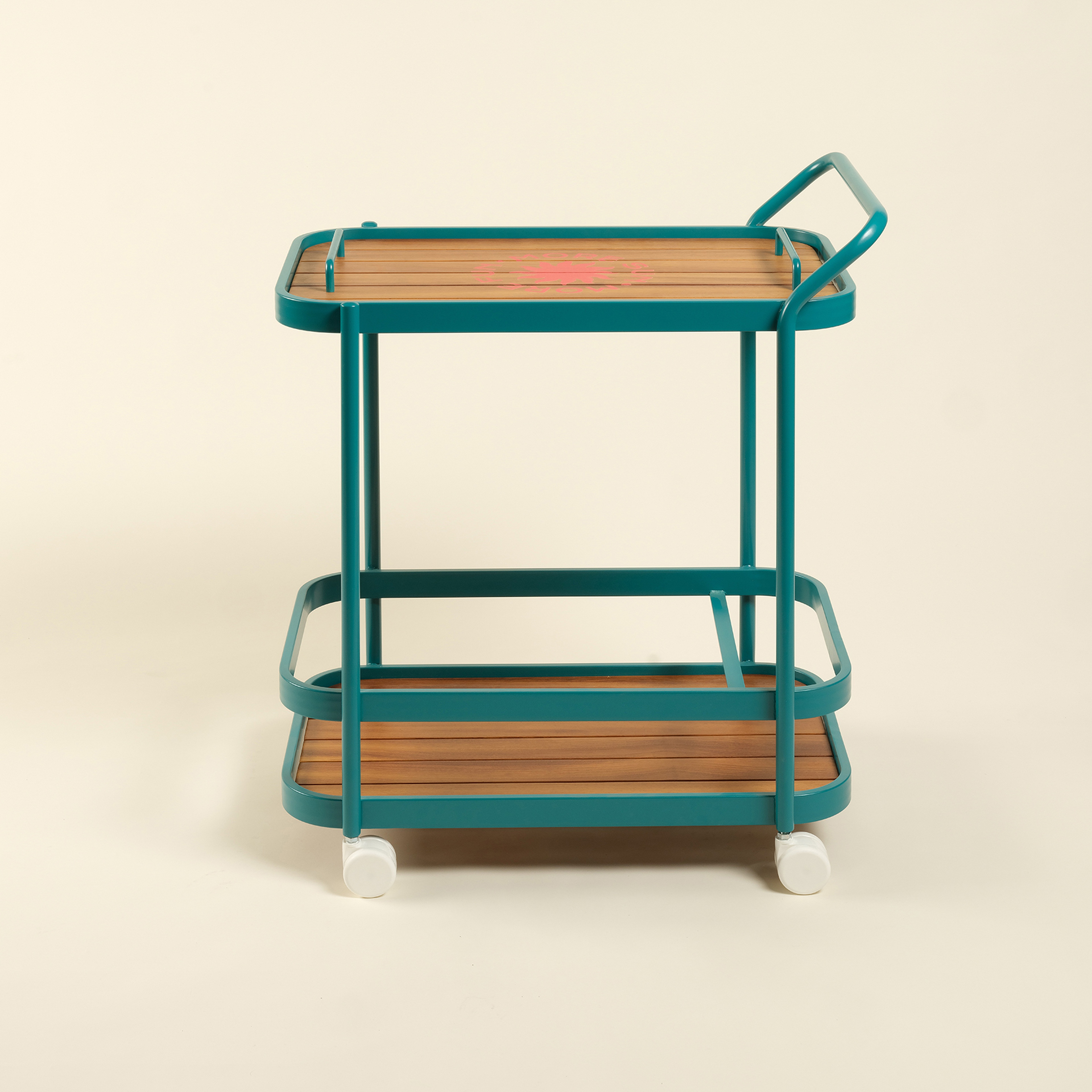 Como Alumınyum Servis Arabası 46x75x90 Cm Yeşil