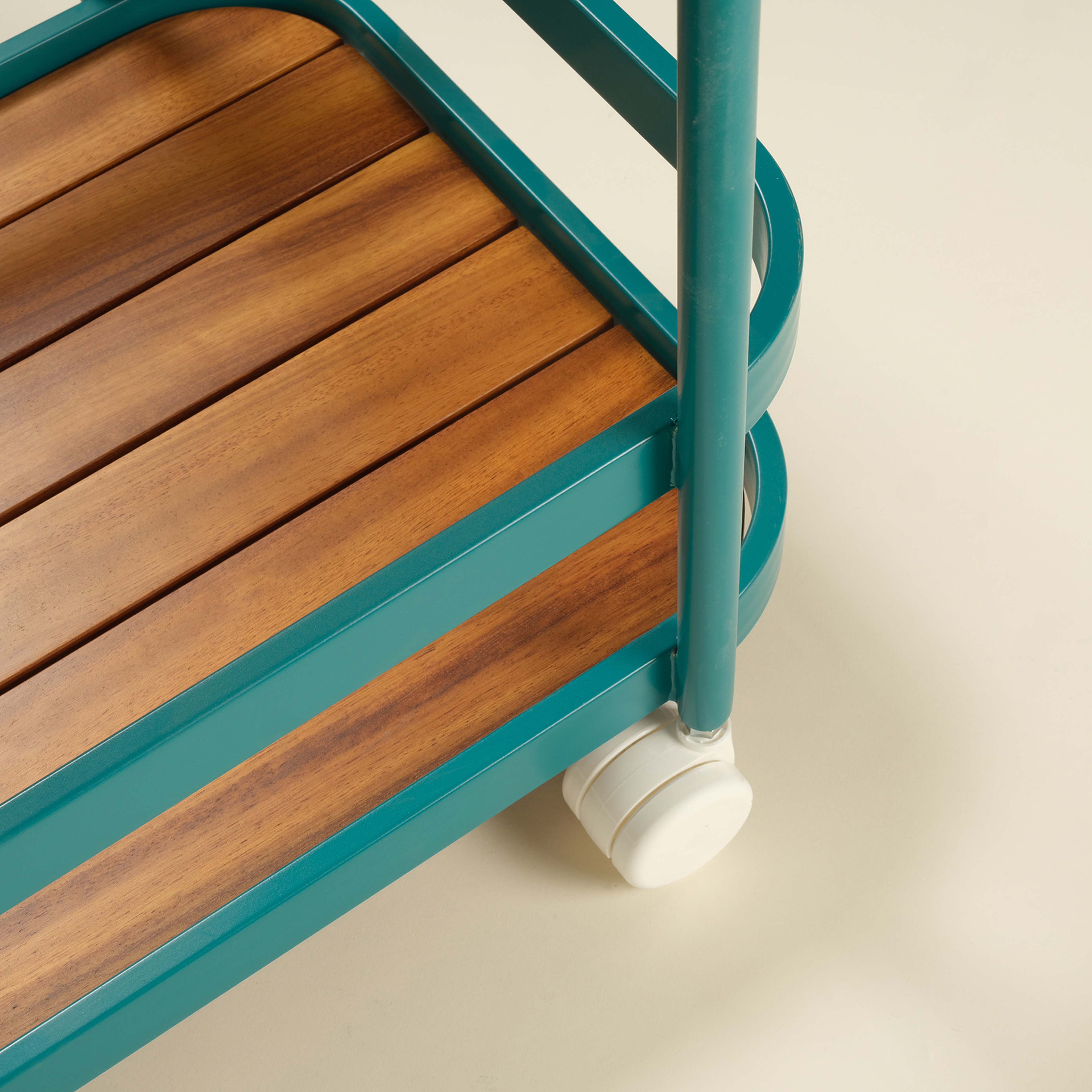 Como Alumınyum Servis Arabası 46x75x90 Cm Yeşil