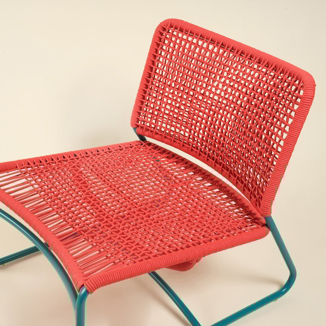 Como Alumınyum Sandalye 81x69x75 Cm Fuşya - Pembe