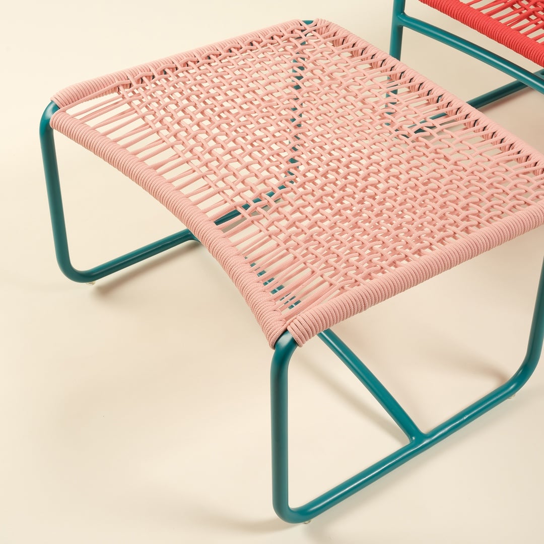 Como Alumınyum Sandalye 81x69x75 Cm Fuşya - Pembe