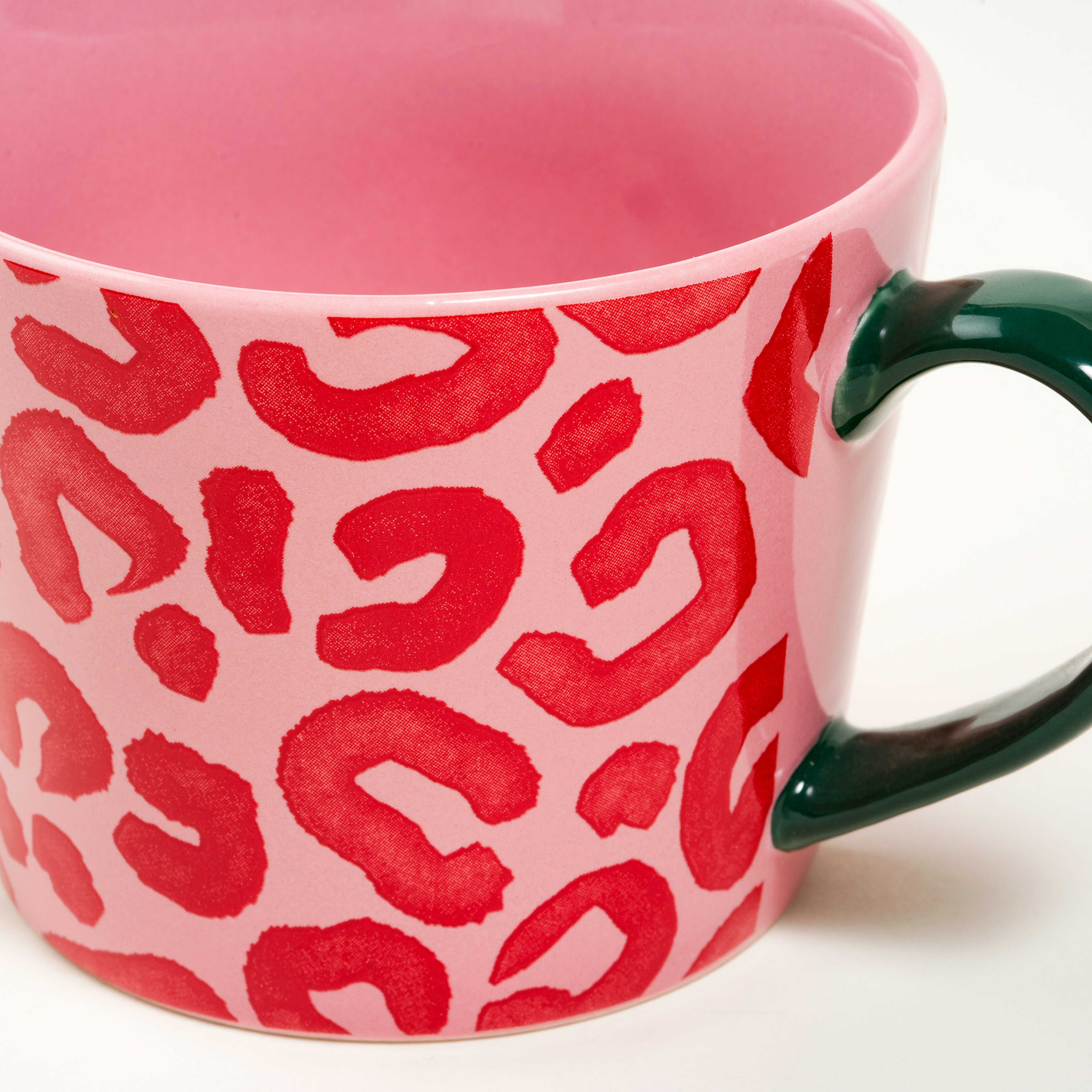 Luohu Porselen Kupa 360 Ml Renkli